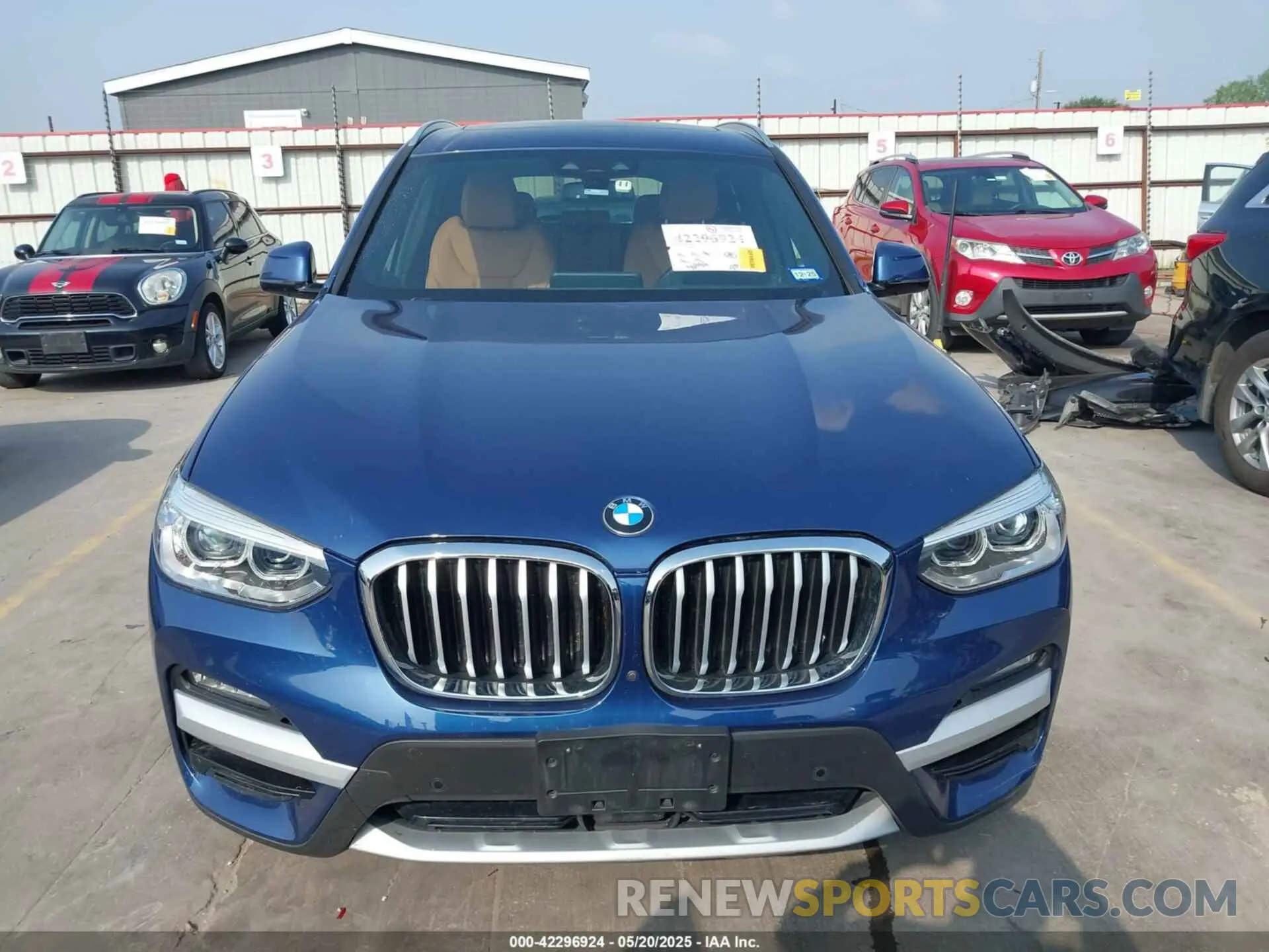 13 fotografías del automóvil dañado 5UXTY3C01M9F26580 BMW X3 2021