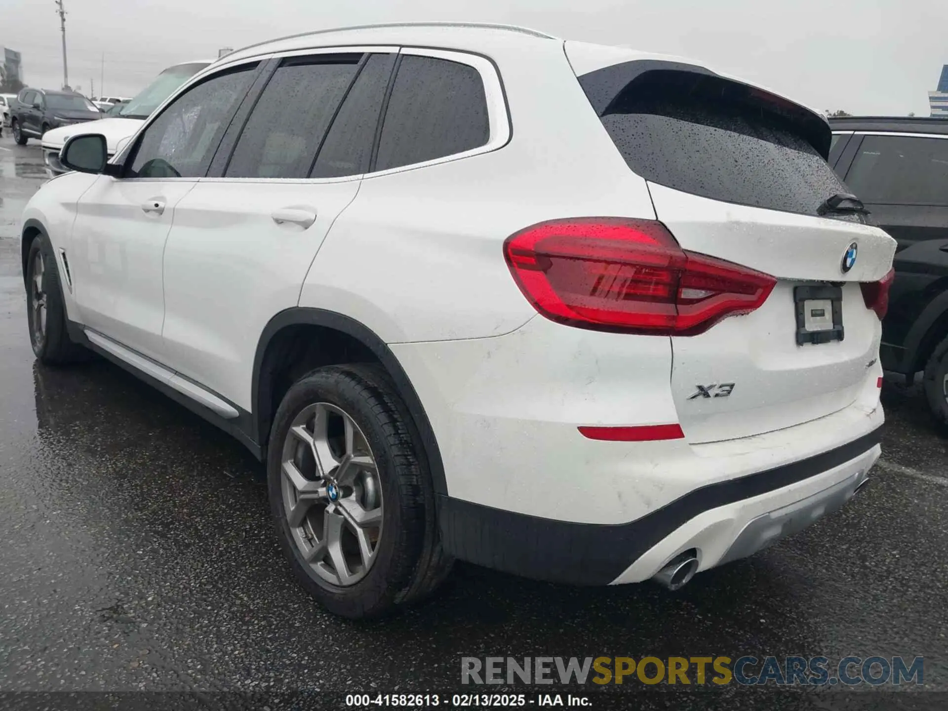 3 fotografías del automóvil dañado 5UXTY3C01M9H12586 BMW X3 2021