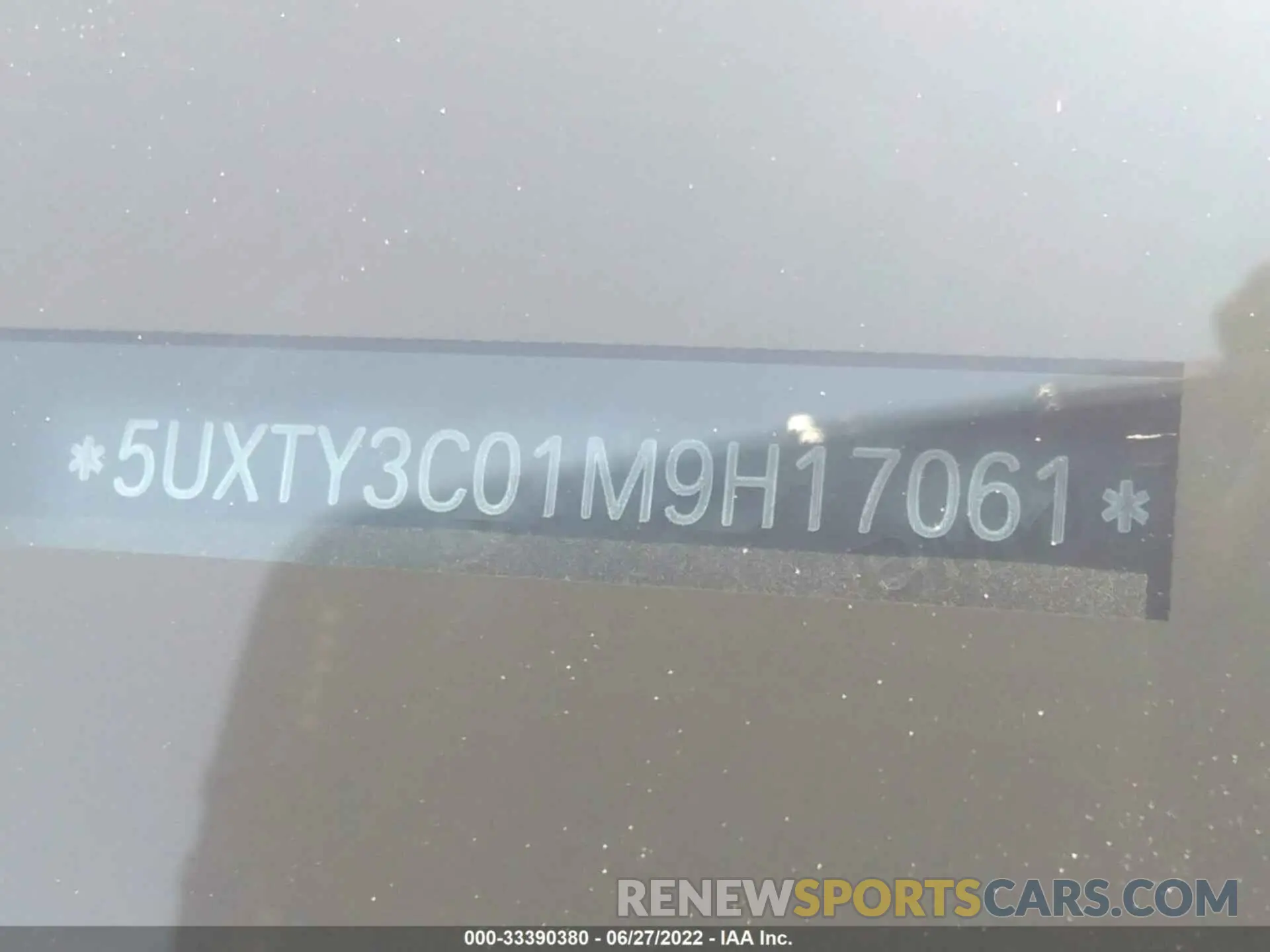9 fotografías del automóvil dañado 5UXTY3C01M9H17061 BMW X3 2021