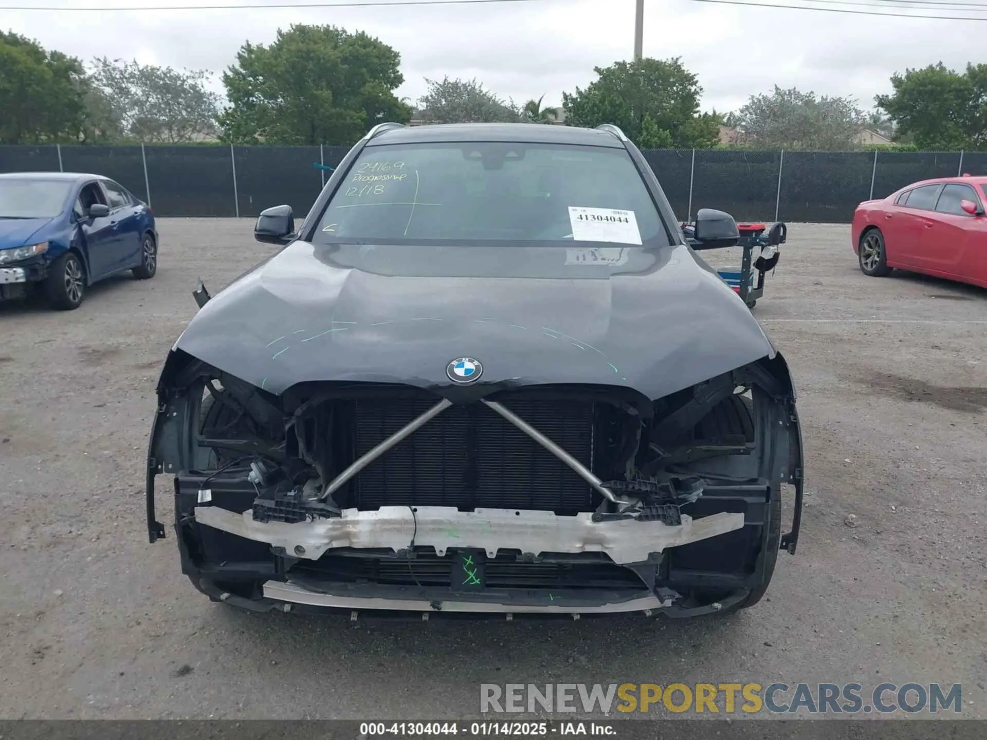 12 fotografías del automóvil dañado 5UXTY3C02M9D97085 BMW X3 2021