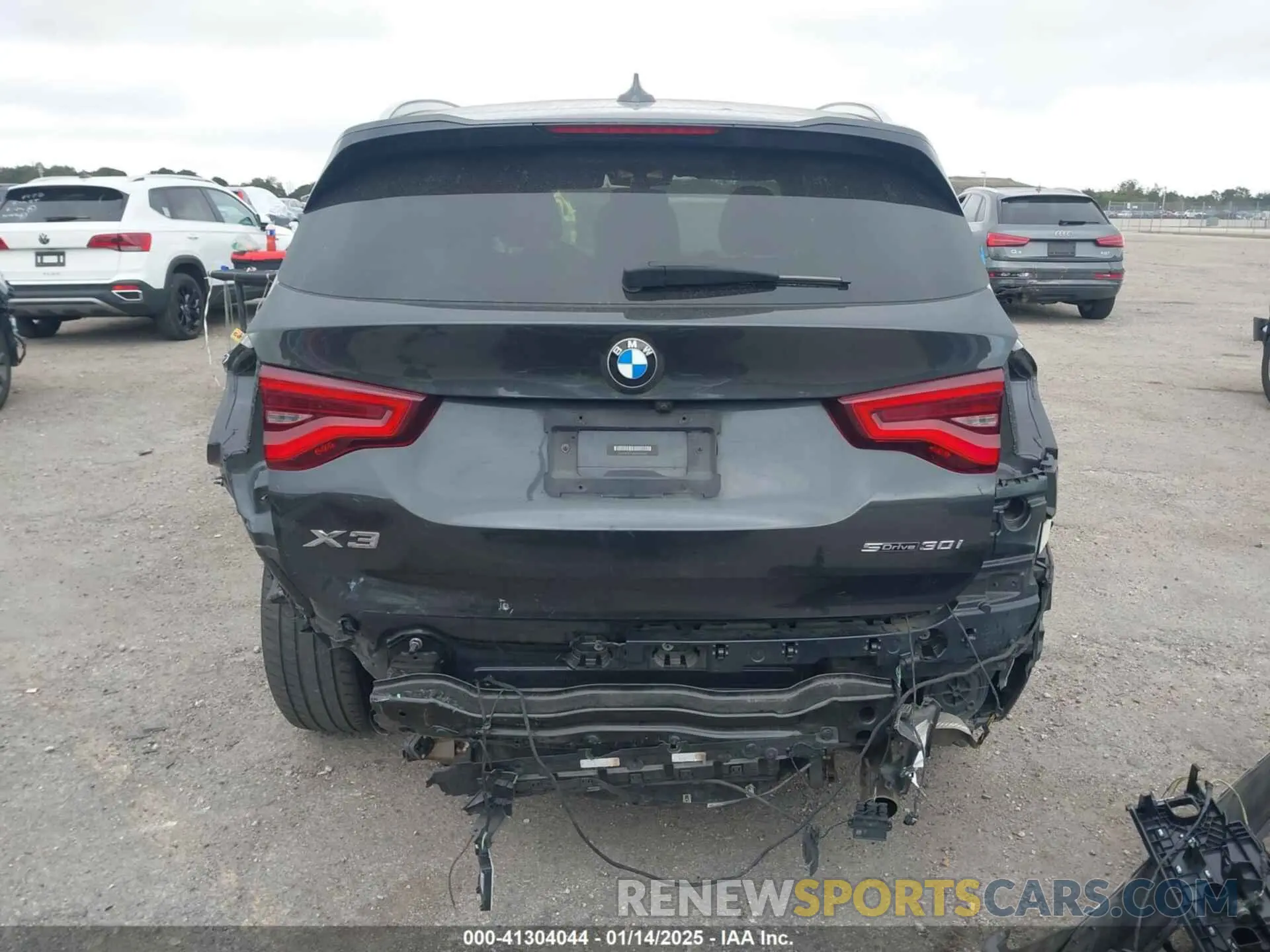 16 fotografías del automóvil dañado 5UXTY3C02M9D97085 BMW X3 2021