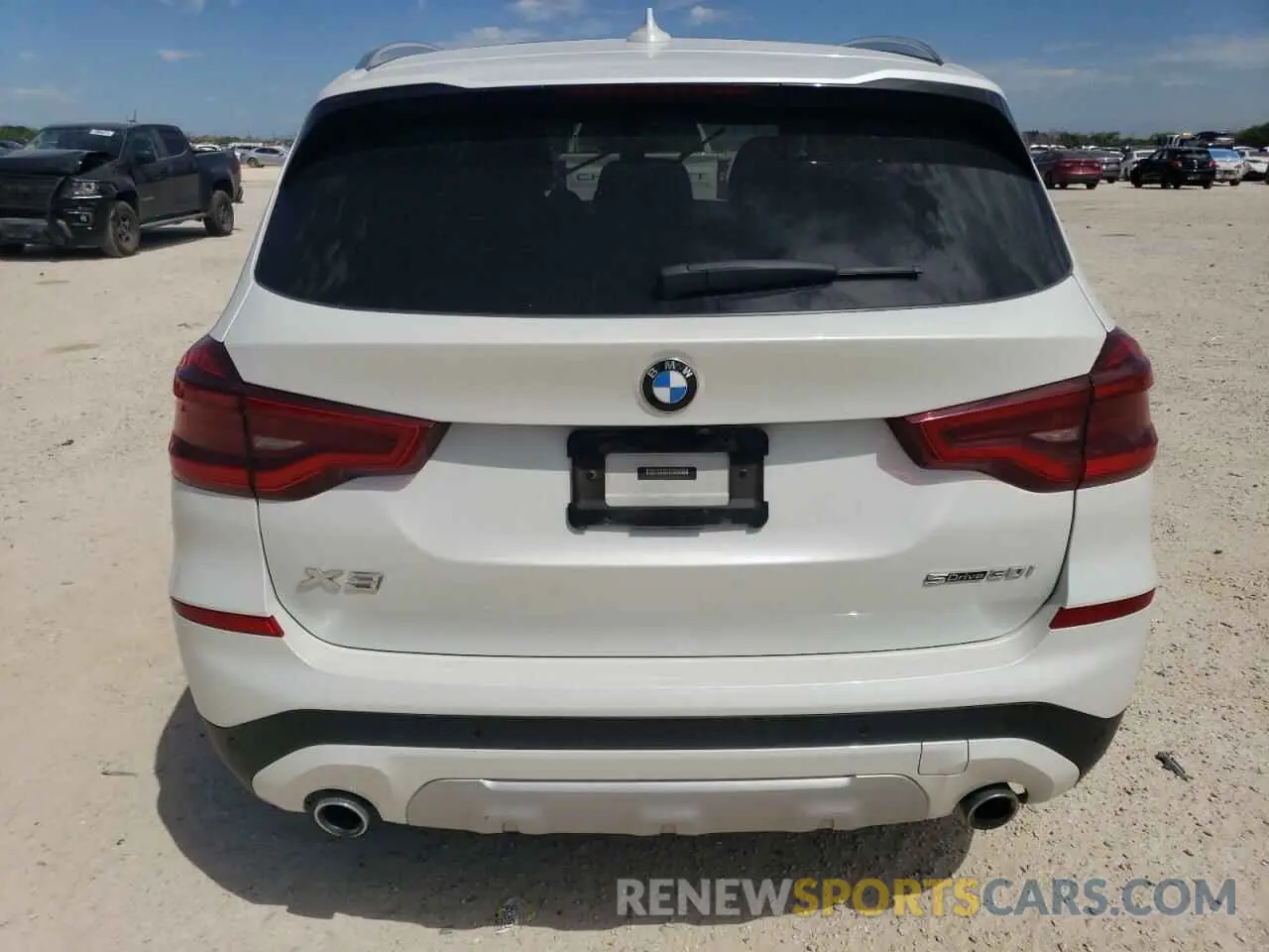 6 fotografías del automóvil dañado 5UXTY3C02M9E76689 BMW X3 2021
