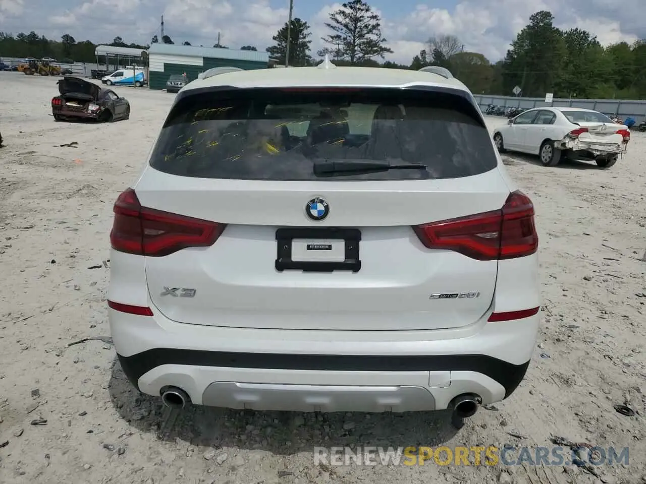 6 fotografías del automóvil dañado 5UXTY3C02M9H22138 BMW X3 2021