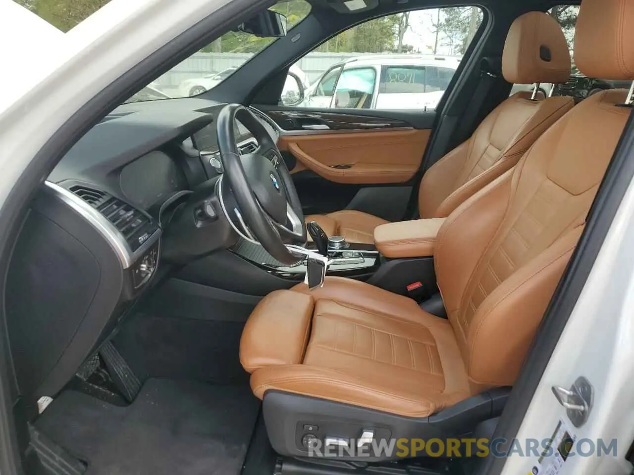 7 fotografías del automóvil dañado 5UXTY3C02M9H22138 BMW X3 2021