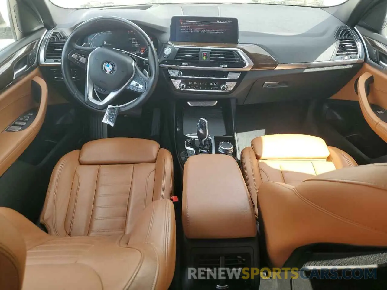 8 fotografías del automóvil dañado 5UXTY3C02M9H22138 BMW X3 2021
