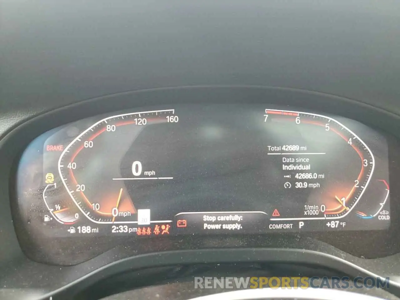 9 fotografías del automóvil dañado 5UXTY3C02M9H22138 BMW X3 2021