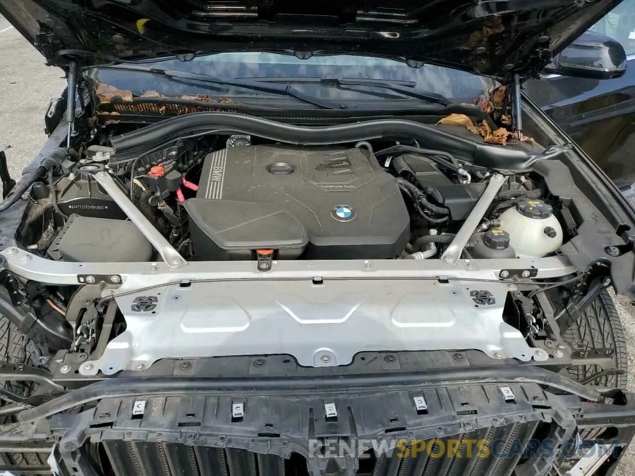 12 fotografías del automóvil dañado 5UXTY3C02M9H48593 BMW X3 2021