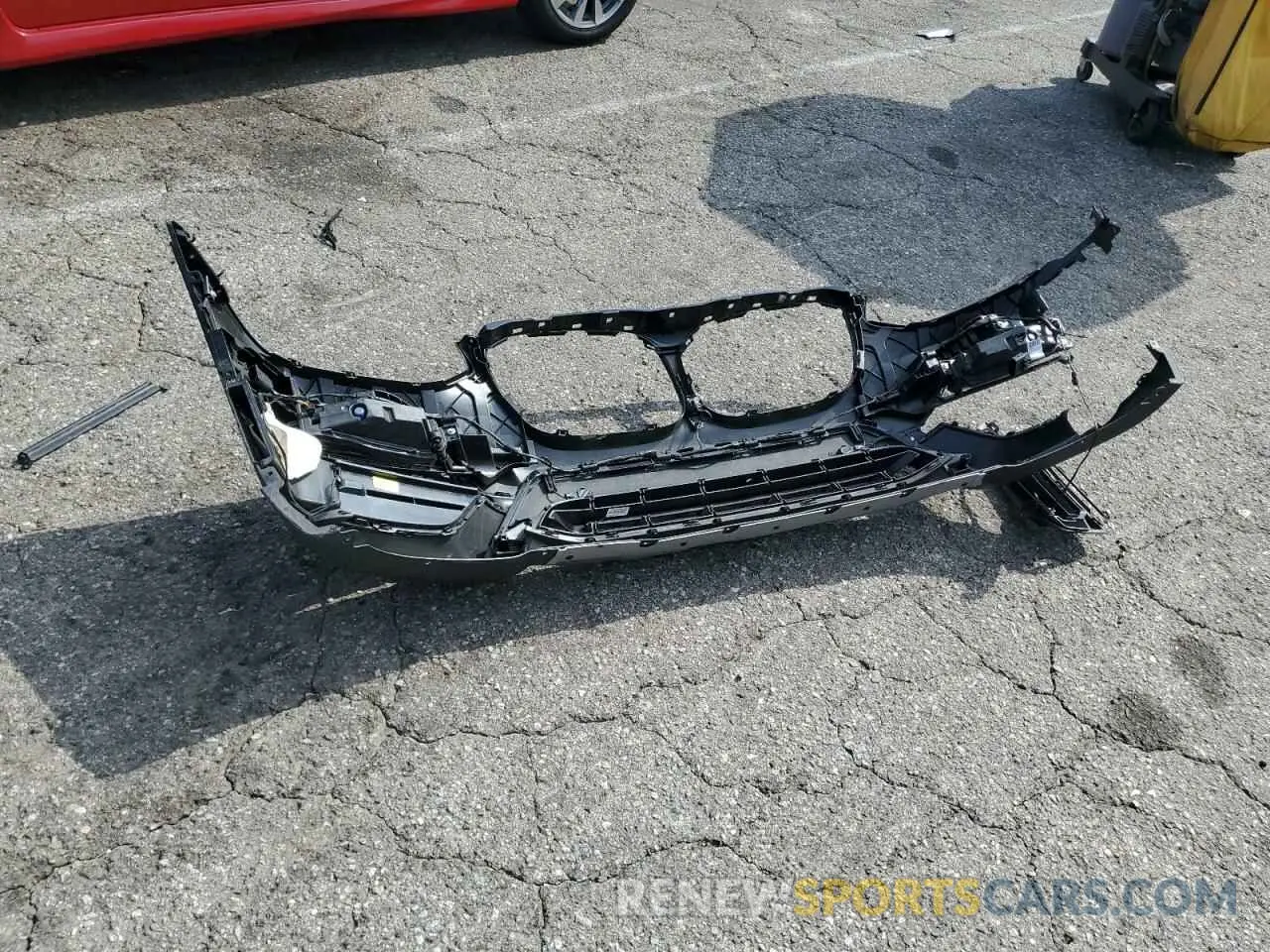 13 fotografías del automóvil dañado 5UXTY3C02M9H48593 BMW X3 2021