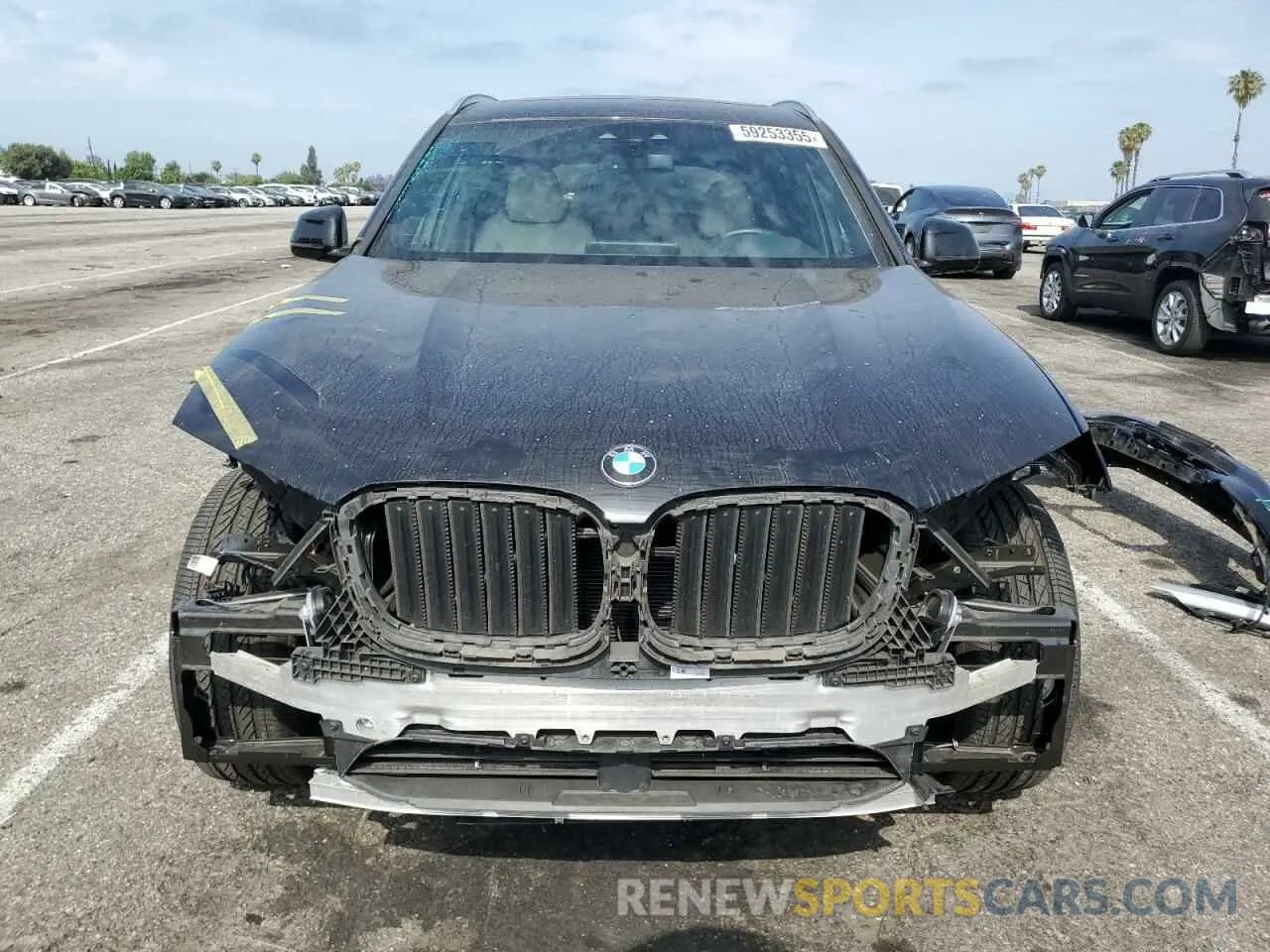 5 fotografías del automóvil dañado 5UXTY3C02M9H48593 BMW X3 2021
