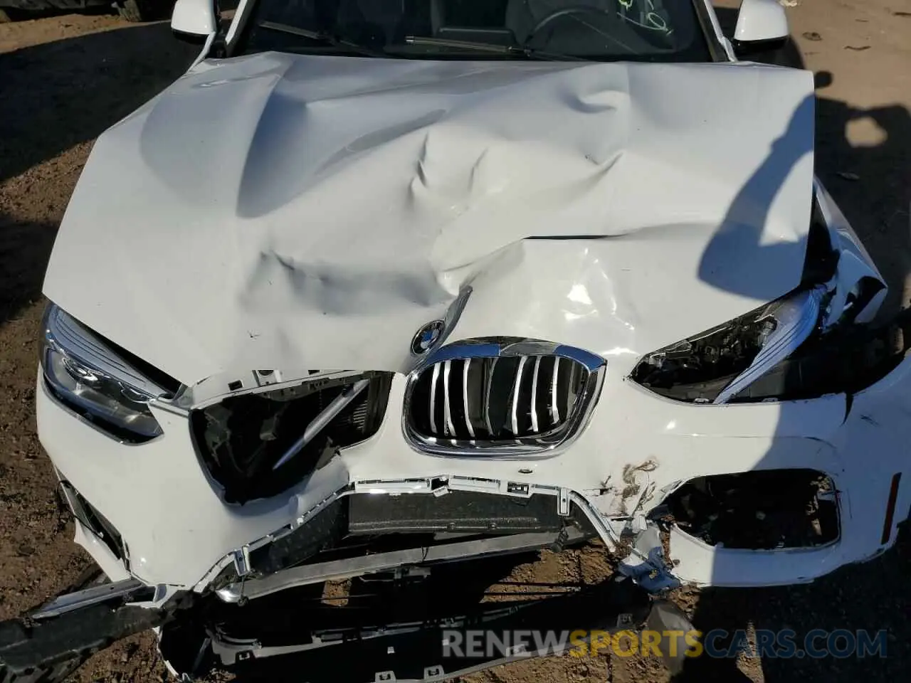 7 fotografías del automóvil dañado 5UXTY3C03M9E65636 BMW X3 2021