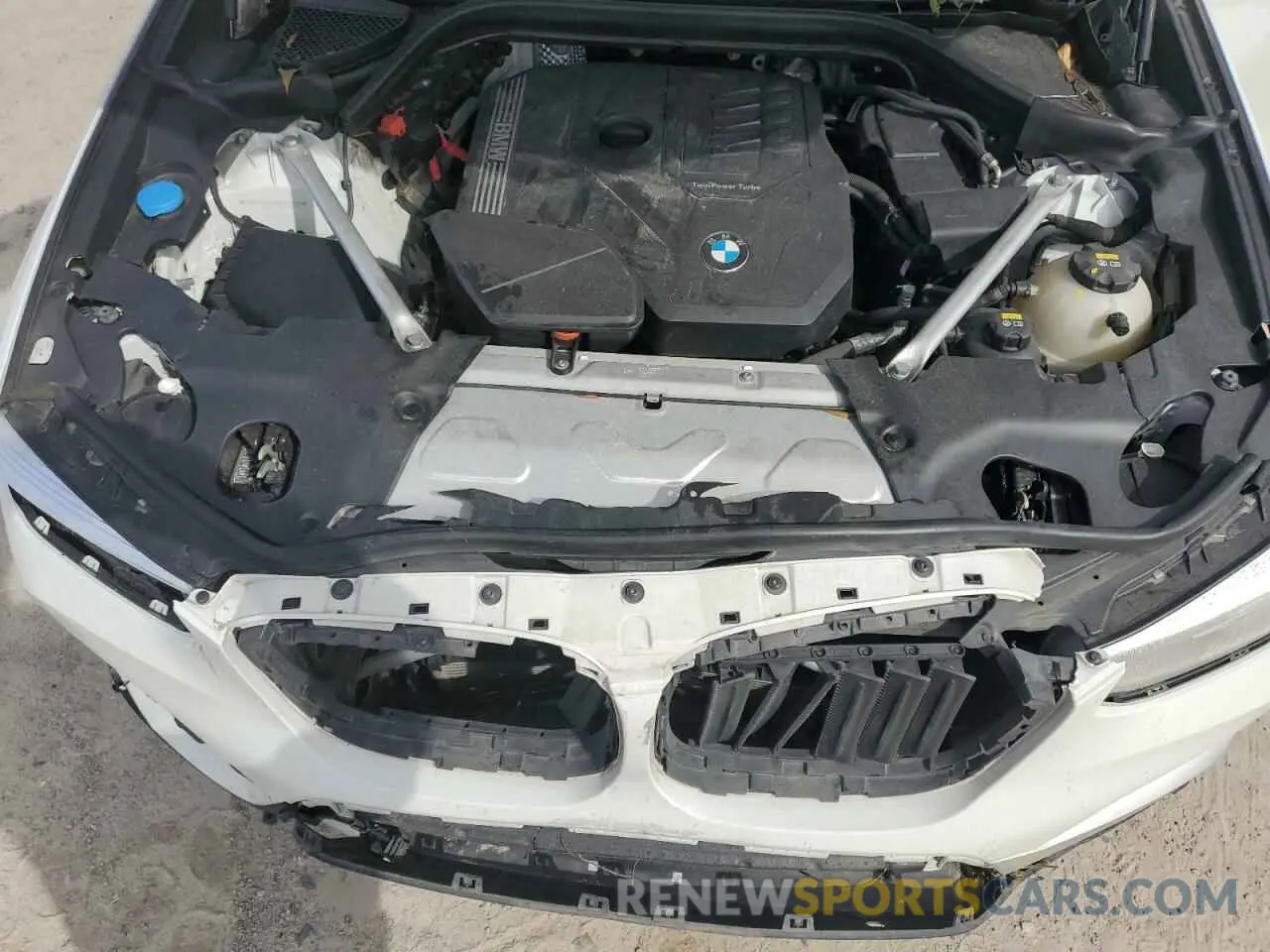 12 fotografías del automóvil dañado 5UXTY3C03M9F63436 BMW X3 2021