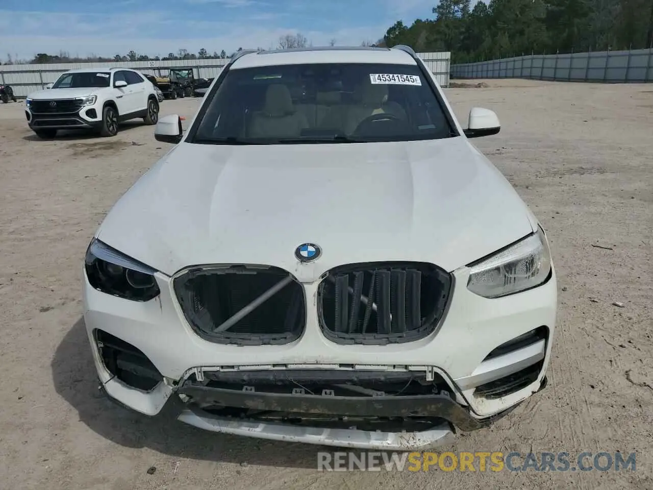 5 fotografías del automóvil dañado 5UXTY3C03M9F63436 BMW X3 2021