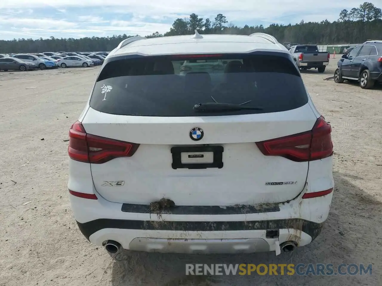 6 fotografías del automóvil dañado 5UXTY3C03M9F63436 BMW X3 2021
