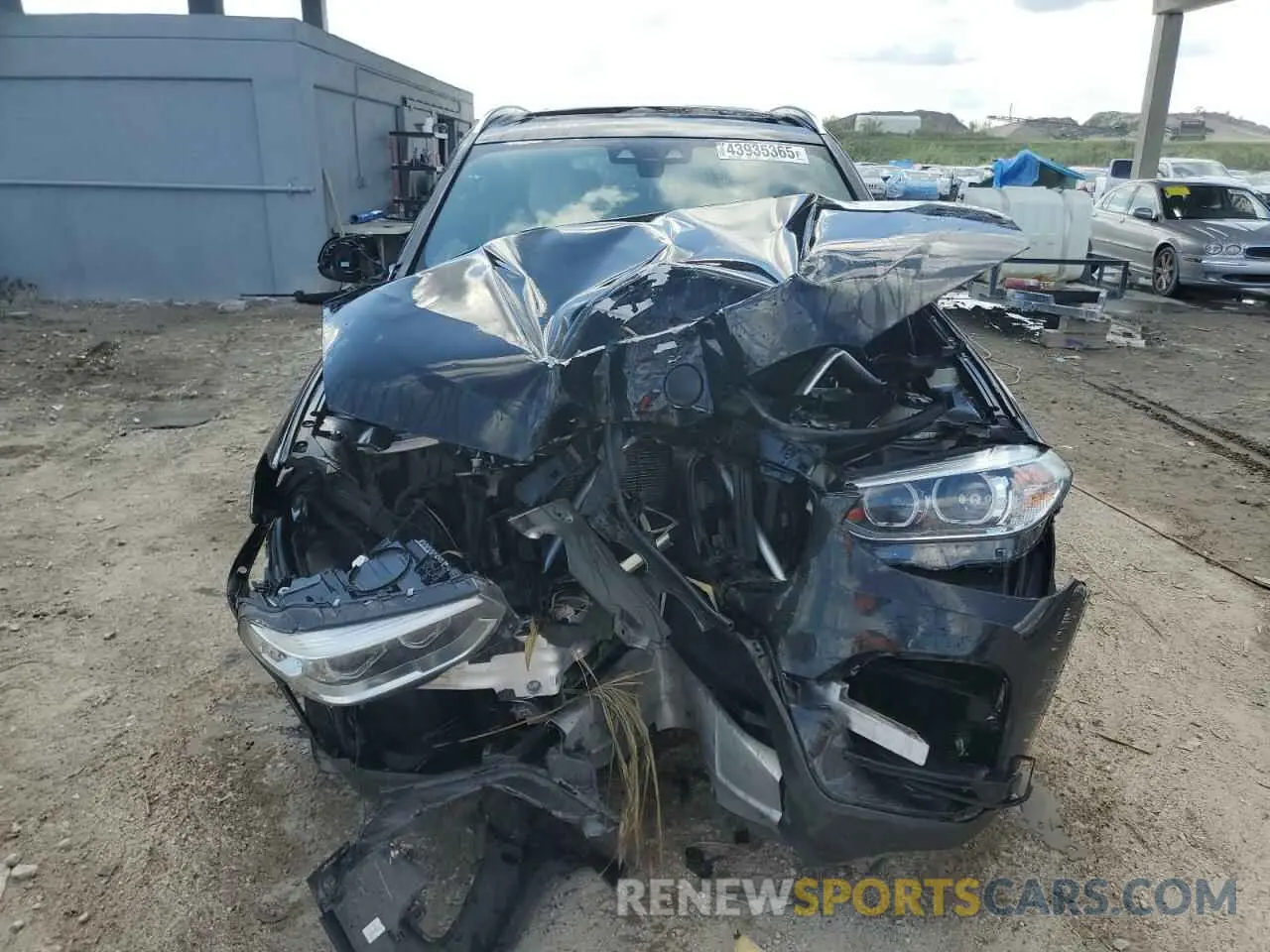 5 fotografías del automóvil dañado 5UXTY3C04M9E19913 BMW X3 2021