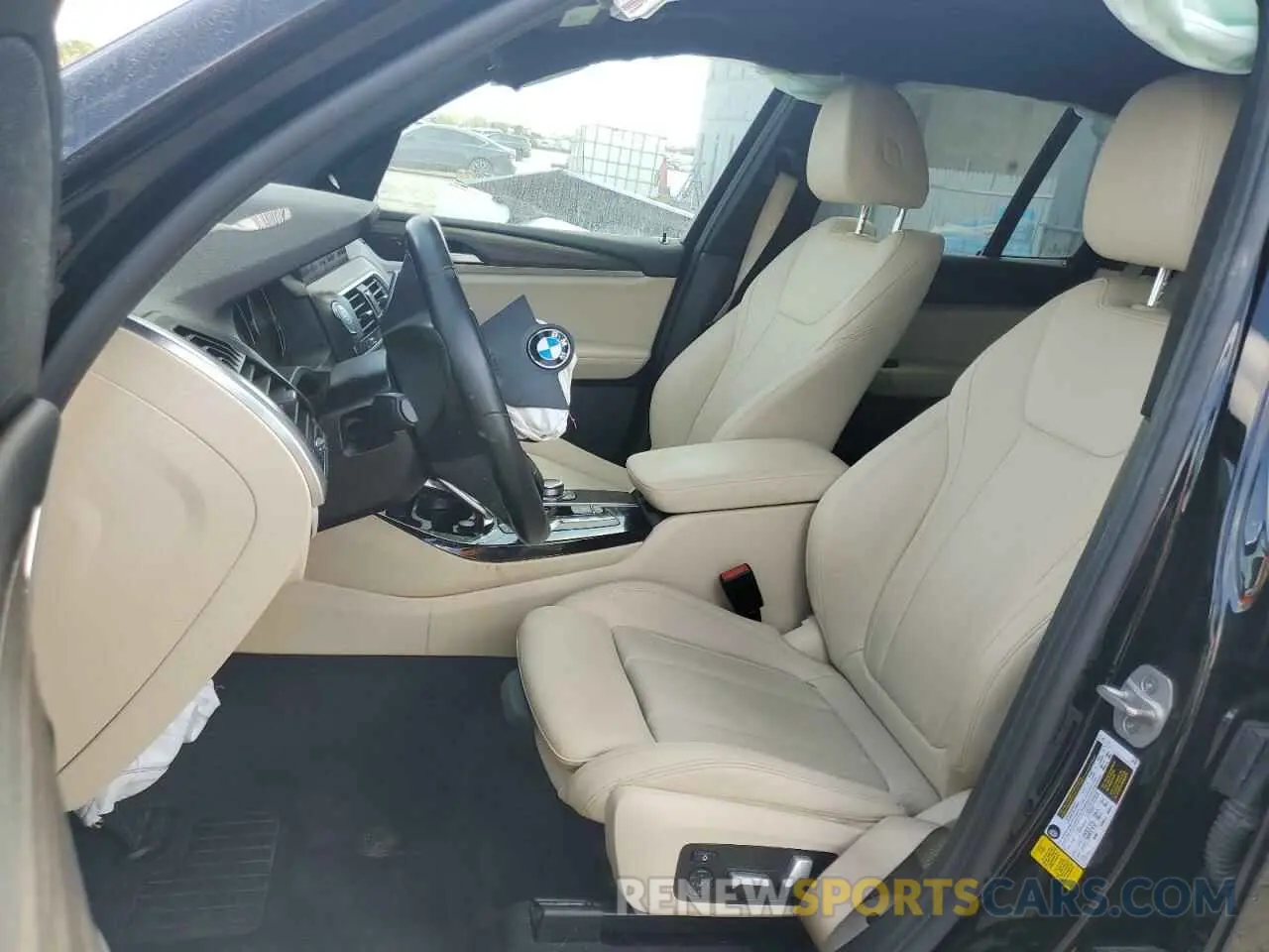7 fotografías del automóvil dañado 5UXTY3C04M9E19913 BMW X3 2021