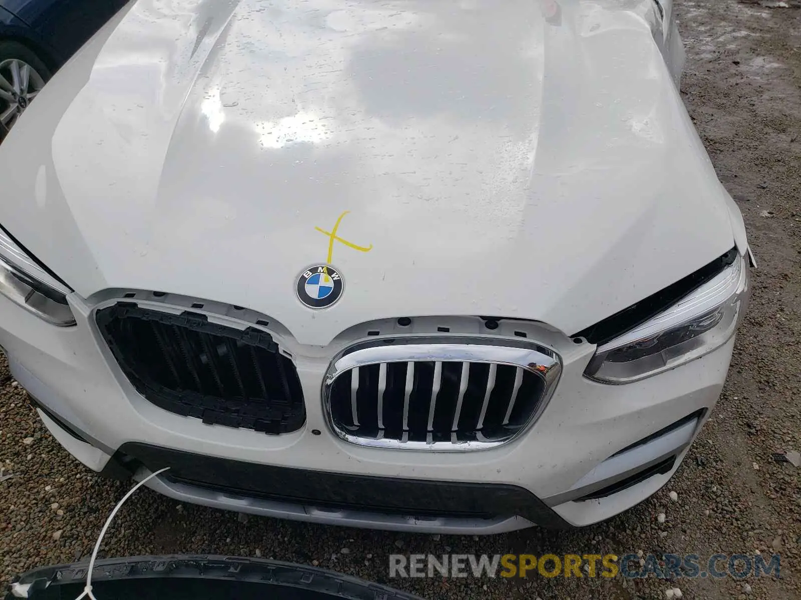 7 fotografías del automóvil dañado 5UXTY3C04M9E67363 BMW X3 2021