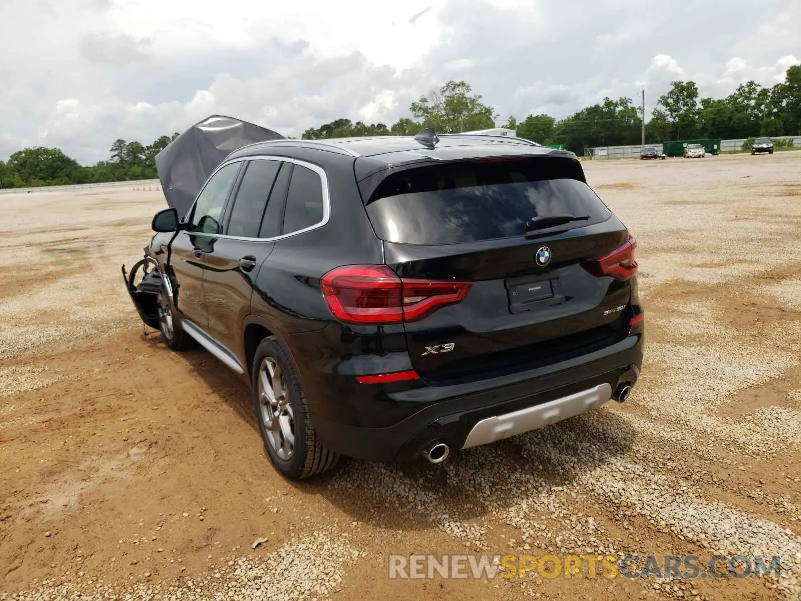 3 fotografías del automóvil dañado 5UXTY3C04M9G18508 BMW X3 2021