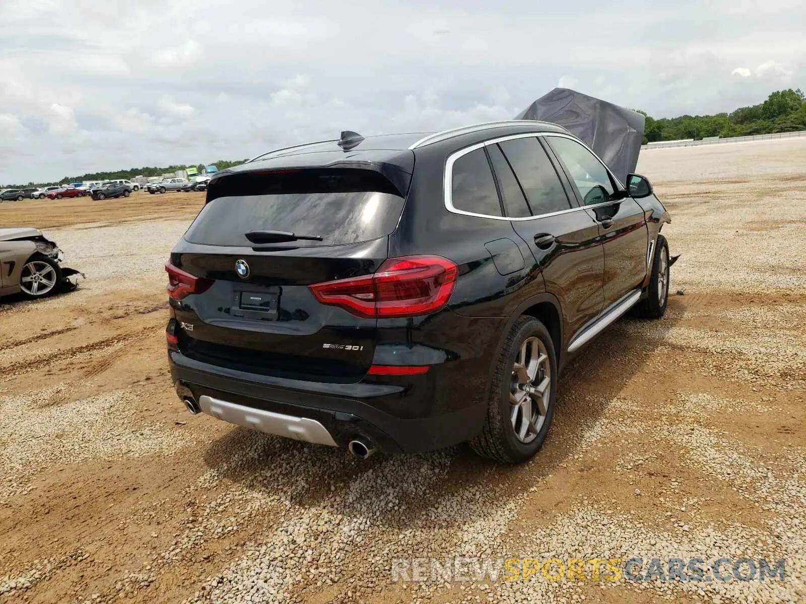 4 fotografías del automóvil dañado 5UXTY3C04M9G18508 BMW X3 2021