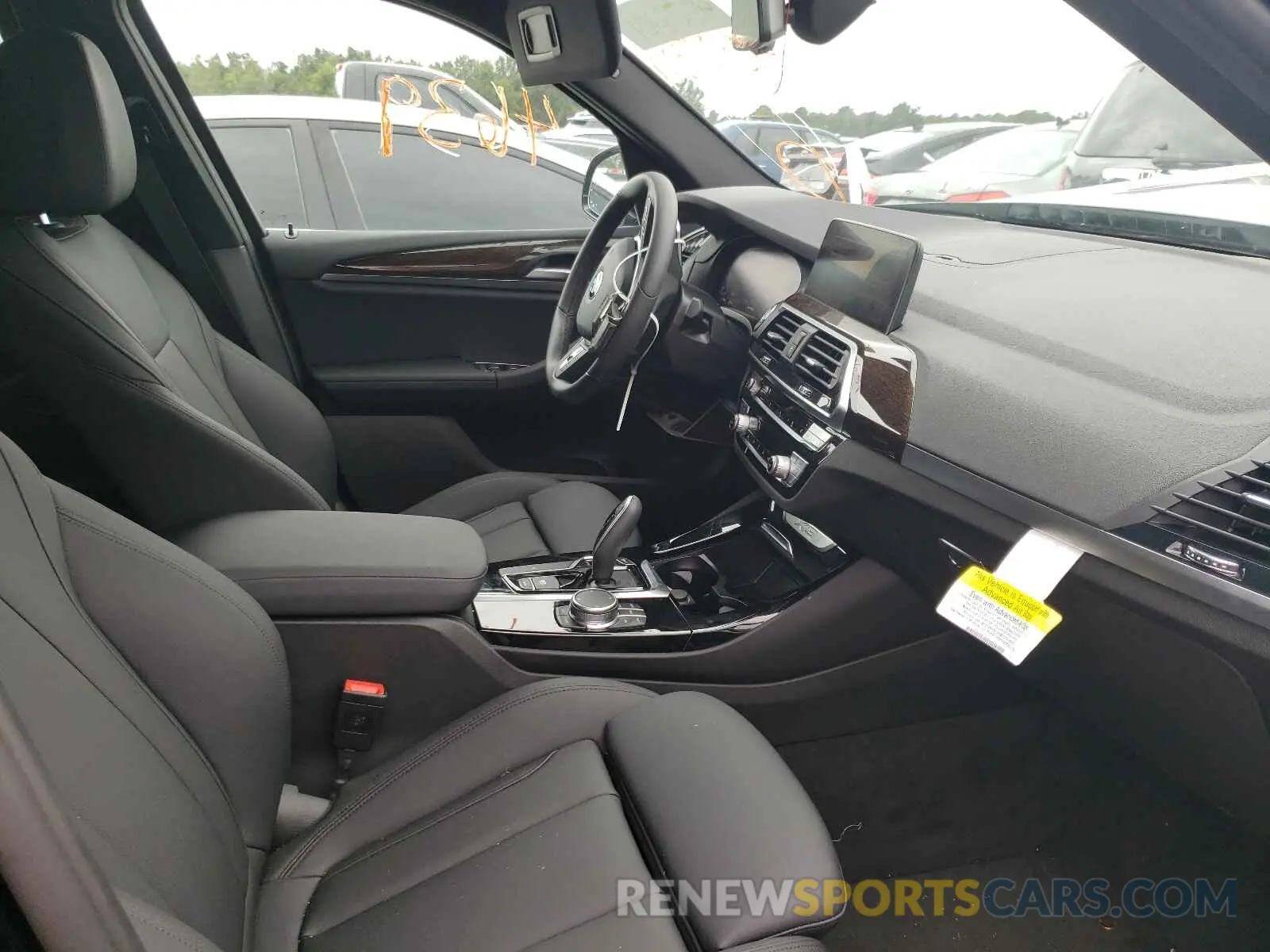 5 fotografías del automóvil dañado 5UXTY3C04M9G18508 BMW X3 2021