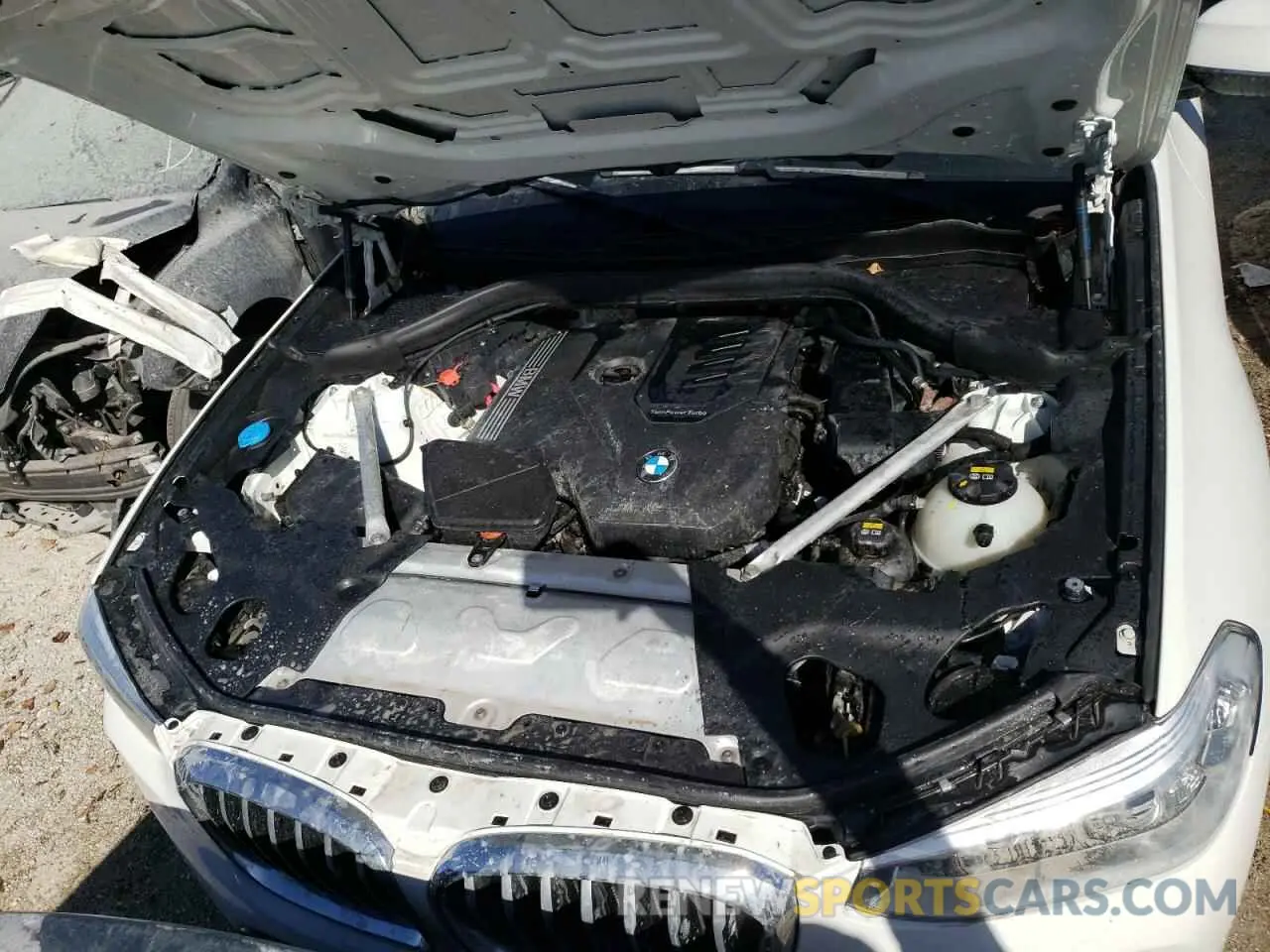 7 fotografías del automóvil dañado 5UXTY3C04M9H02781 BMW X3 2021