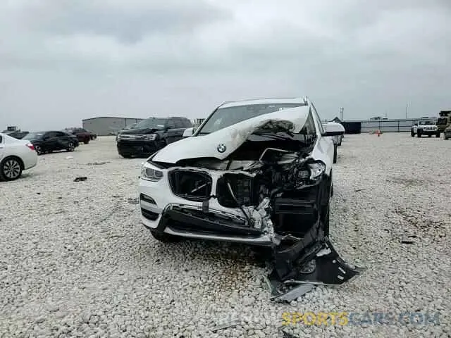 12 fotografías del automóvil dañado 5UXTY3C05M9E06782 BMW X3 2021