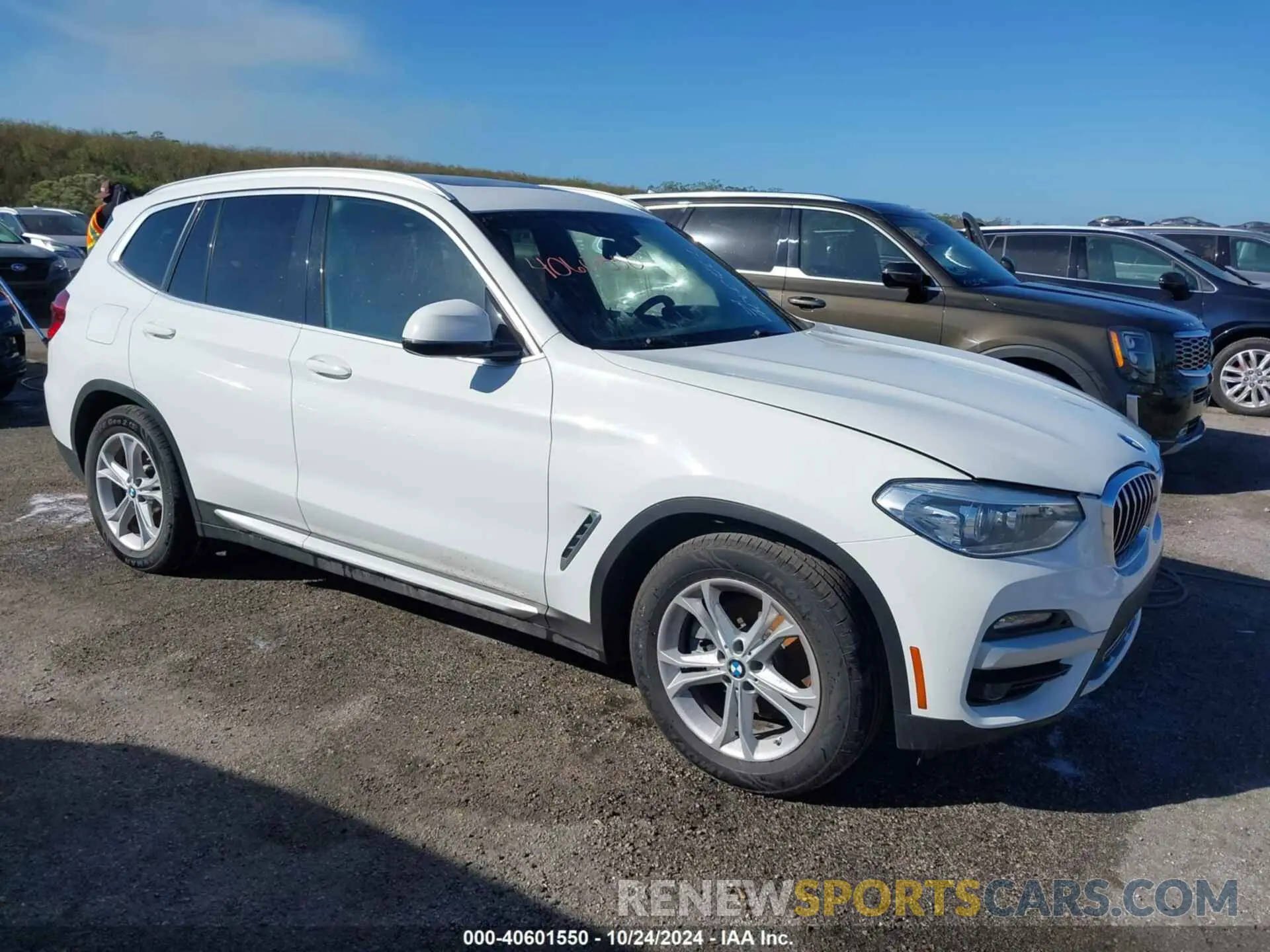 1 fotografías del automóvil dañado 5UXTY3C05M9H76257 BMW X3 2021