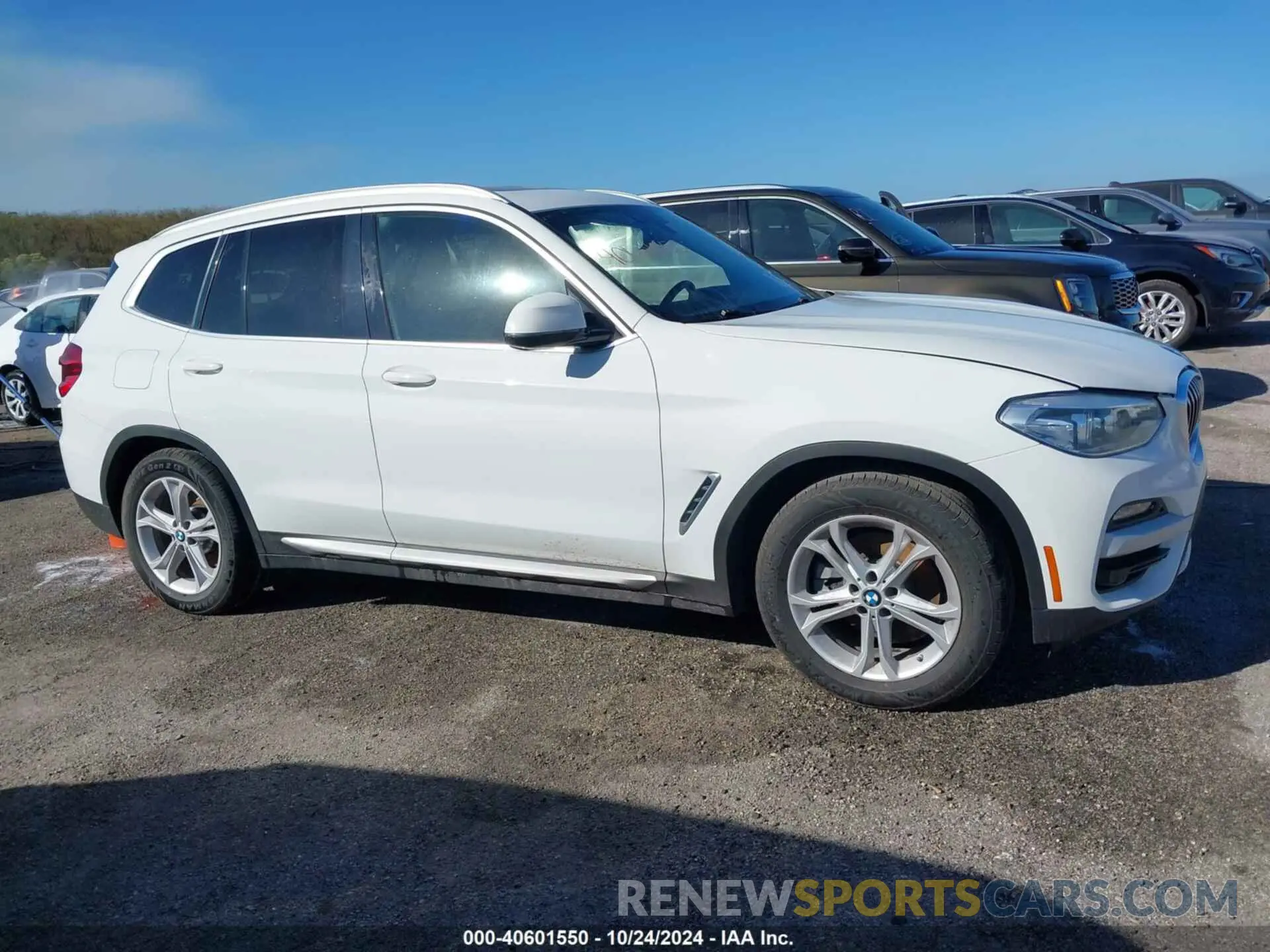 13 fotografías del automóvil dañado 5UXTY3C05M9H76257 BMW X3 2021