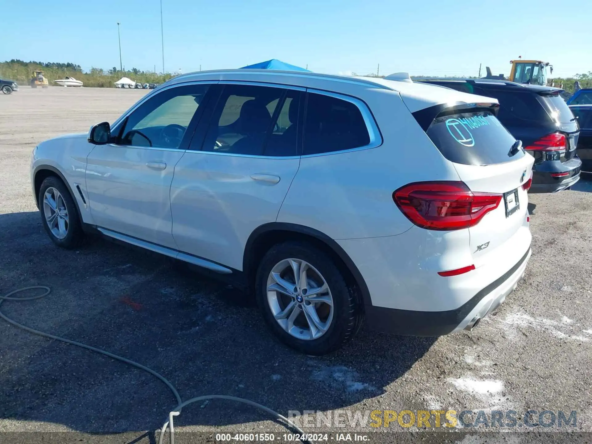 3 fotografías del automóvil dañado 5UXTY3C05M9H76257 BMW X3 2021