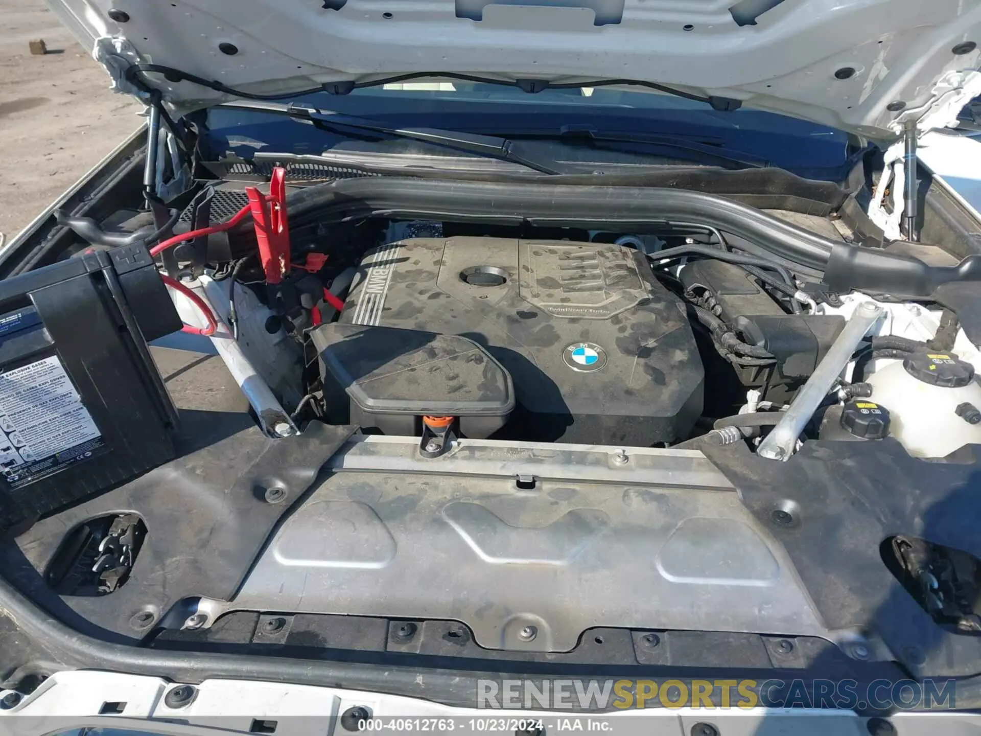 10 fotografías del automóvil dañado 5UXTY3C06M9D79656 BMW X3 2021