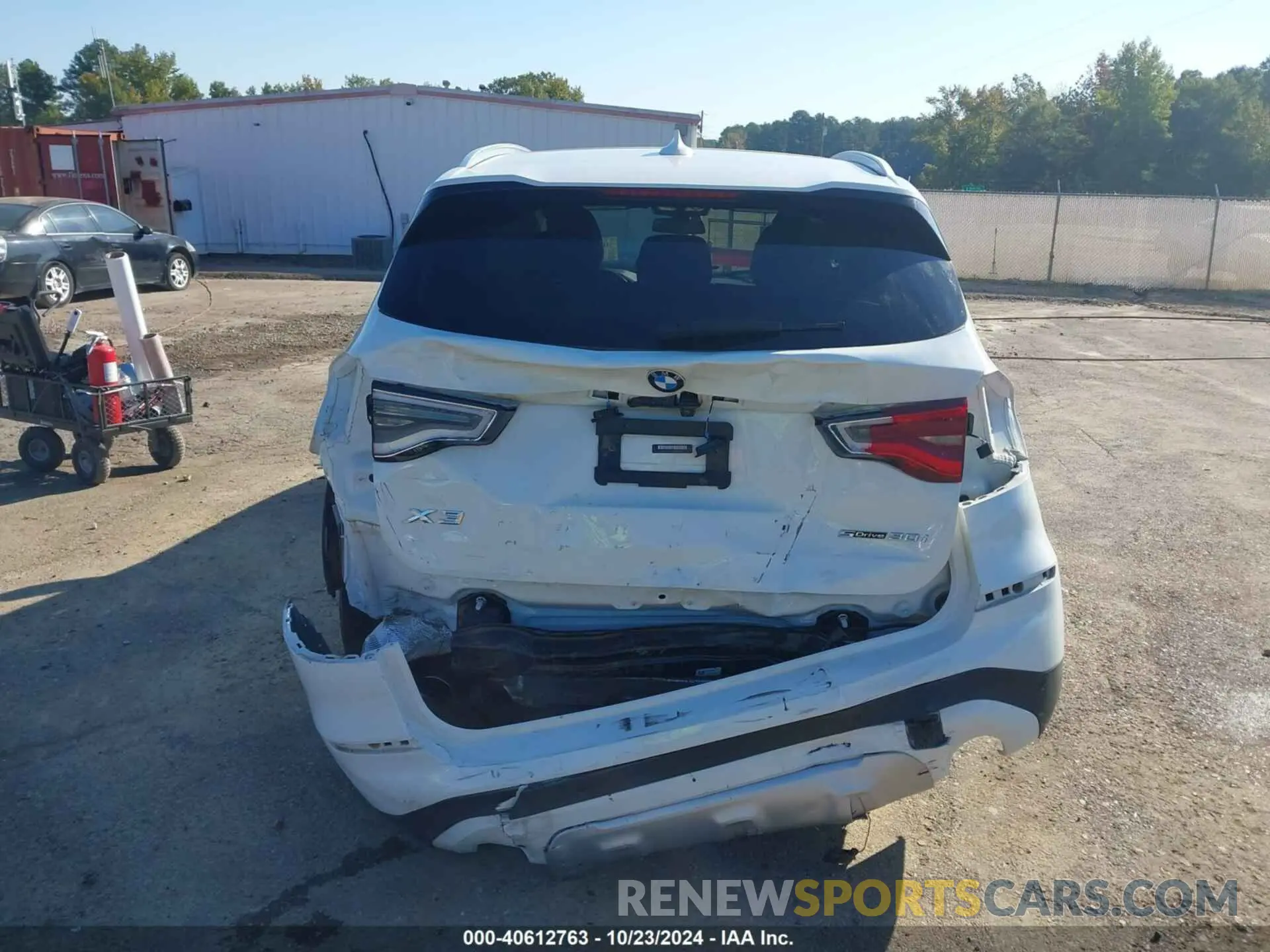 17 fotografías del automóvil dañado 5UXTY3C06M9D79656 BMW X3 2021