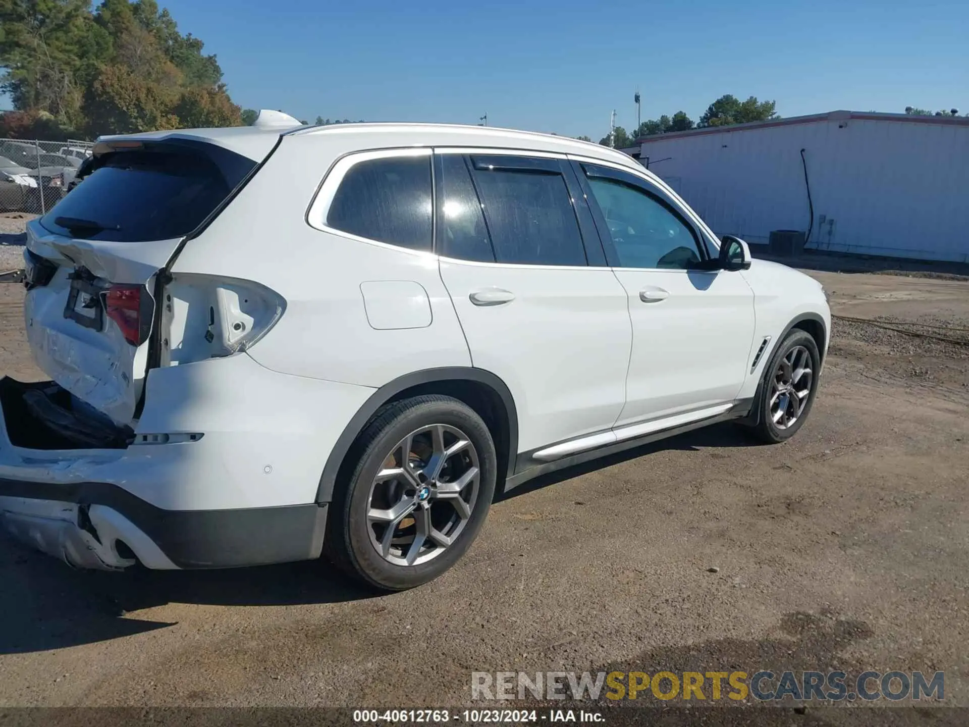 4 fotografías del automóvil dañado 5UXTY3C06M9D79656 BMW X3 2021