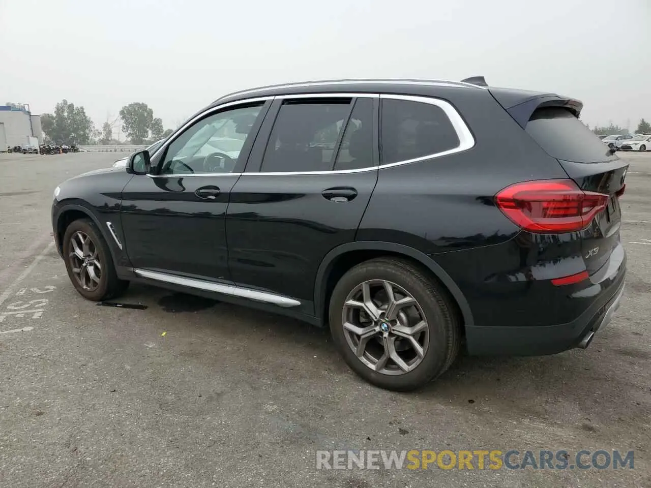 2 fotografías del automóvil dañado 5UXTY3C06M9E04961 BMW X3 2021