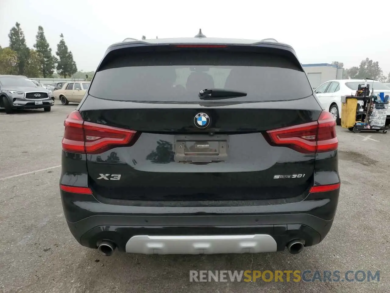 6 fotografías del automóvil dañado 5UXTY3C06M9E04961 BMW X3 2021