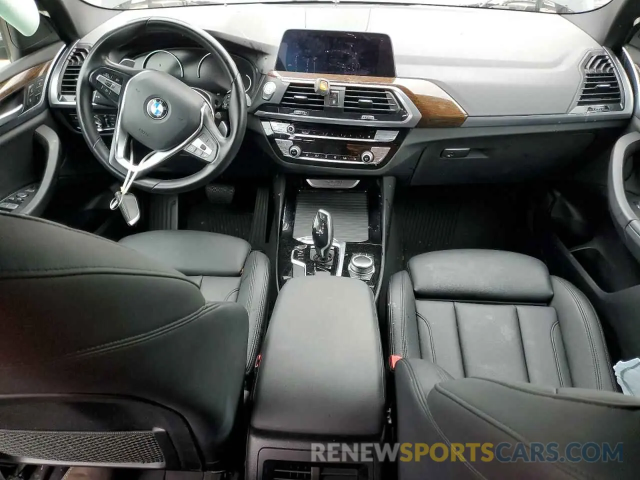 8 fotografías del automóvil dañado 5UXTY3C06M9E04961 BMW X3 2021