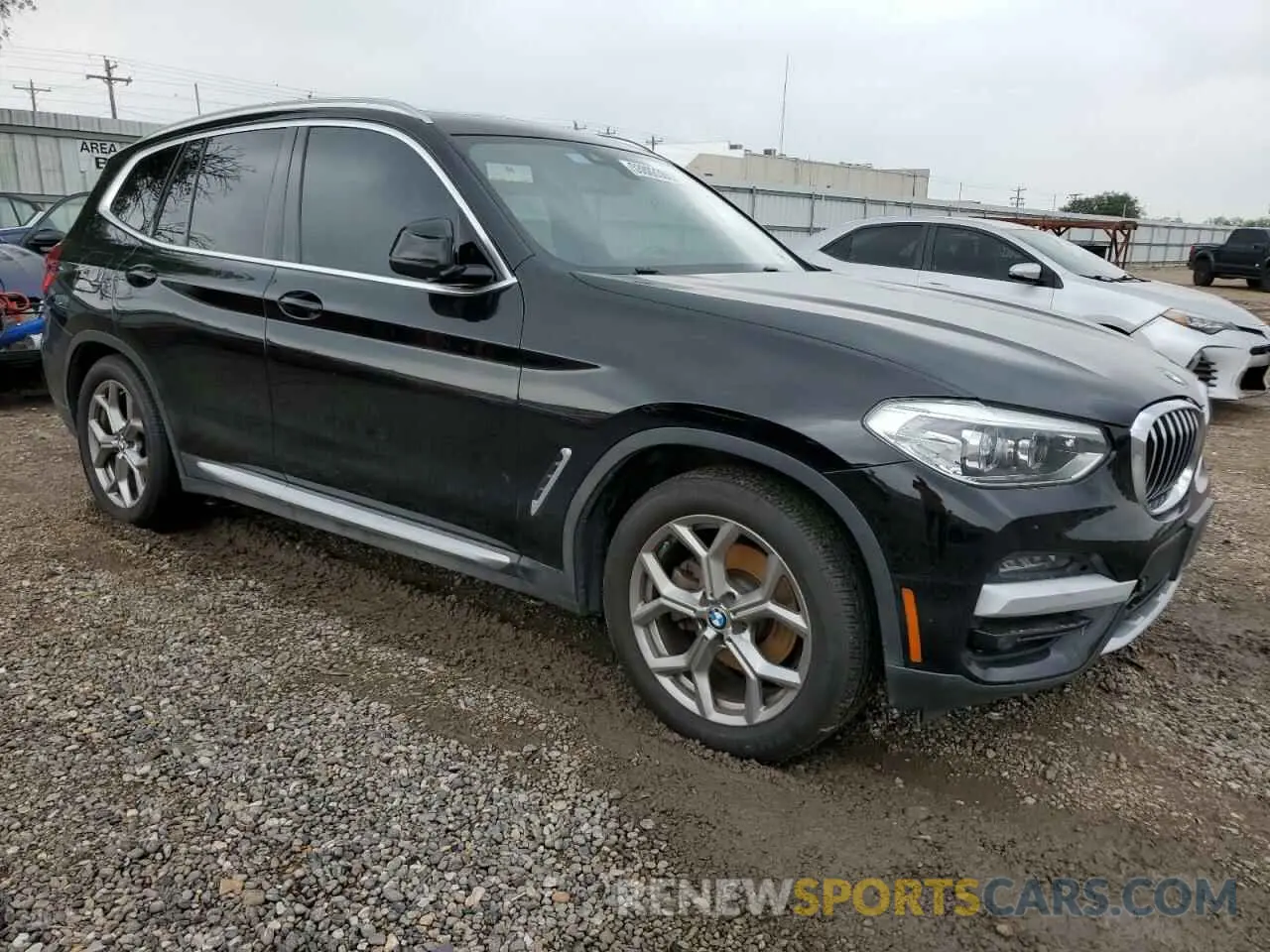 4 fotografías del automóvil dañado 5UXTY3C06M9F10911 BMW X3 2021