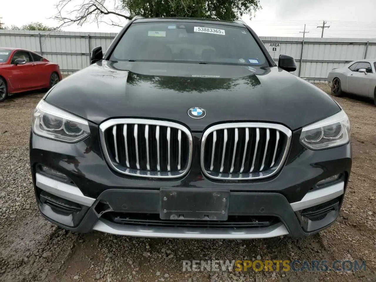 5 fotografías del automóvil dañado 5UXTY3C06M9F10911 BMW X3 2021