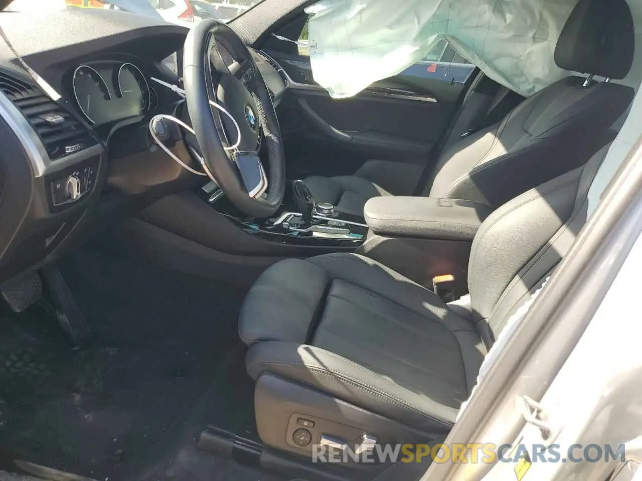 7 fotografías del automóvil dañado 5UXTY3C06M9H57474 BMW X3 2021