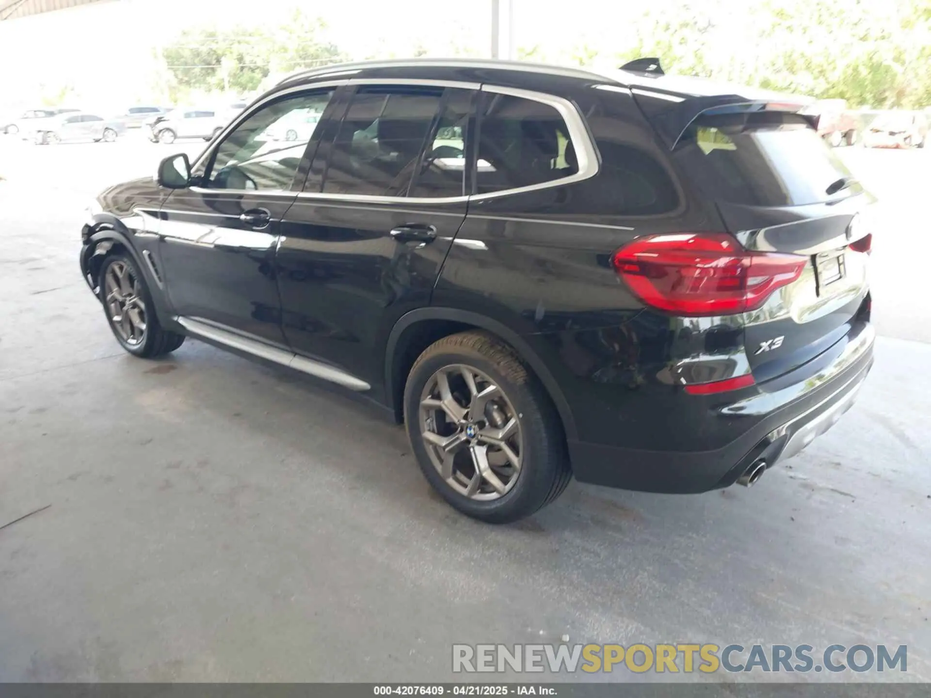 3 fotografías del automóvil dañado 5UXTY3C06M9H80074 BMW X3 2021