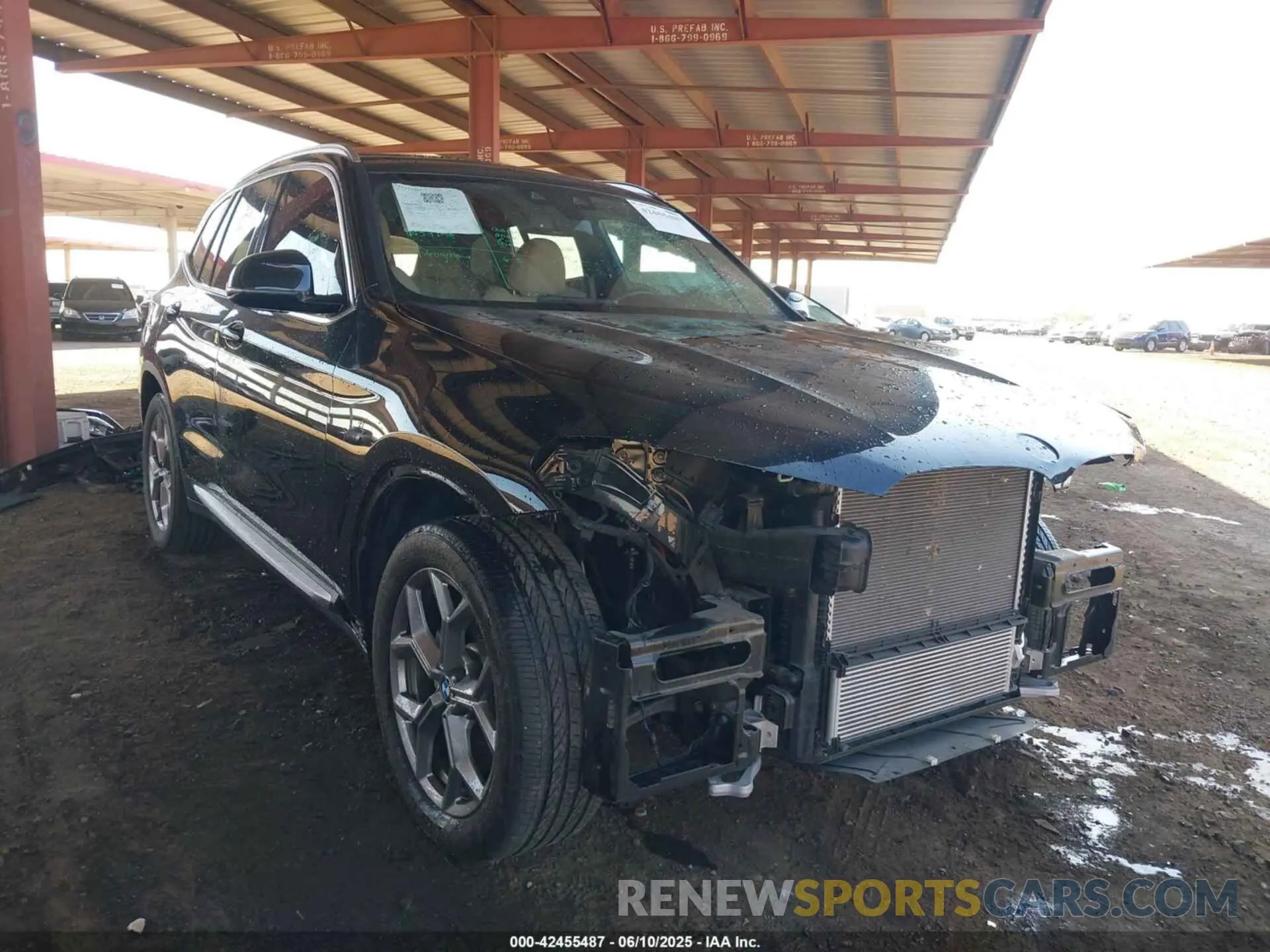 1 fotografías del automóvil dañado 5UXTY3C07M9E74629 BMW X3 2021