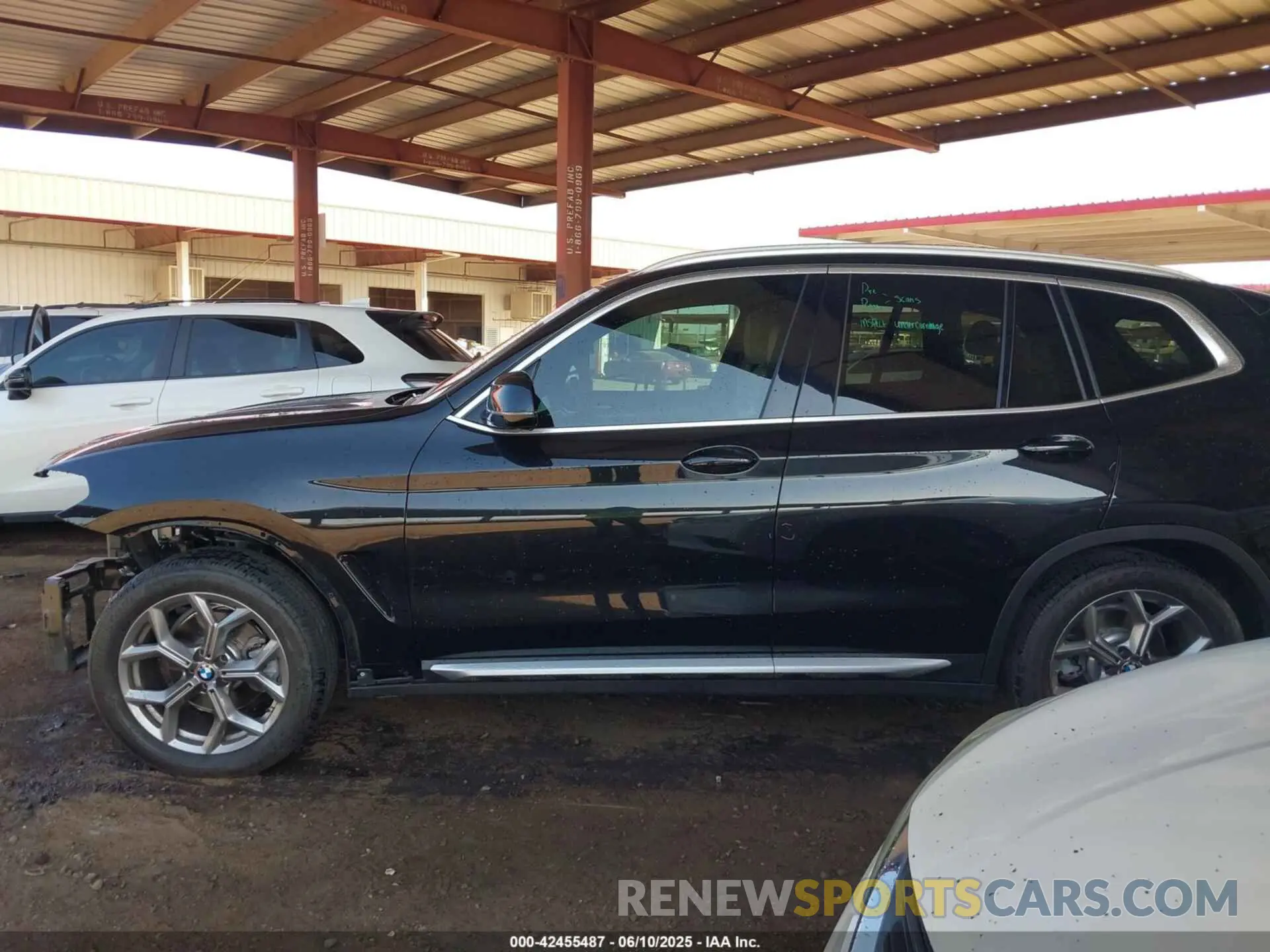 15 fotografías del automóvil dañado 5UXTY3C07M9E74629 BMW X3 2021