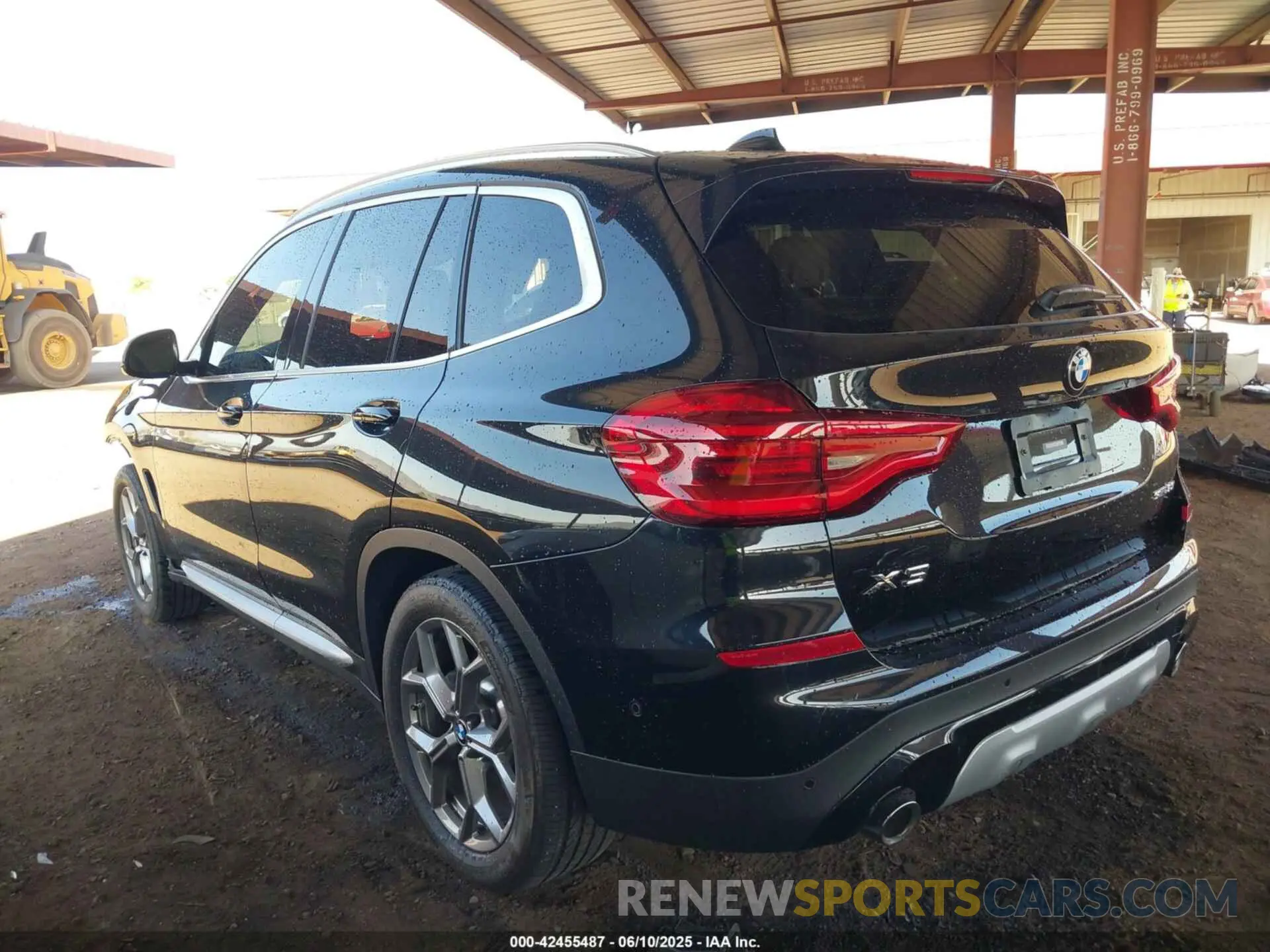 3 fotografías del automóvil dañado 5UXTY3C07M9E74629 BMW X3 2021