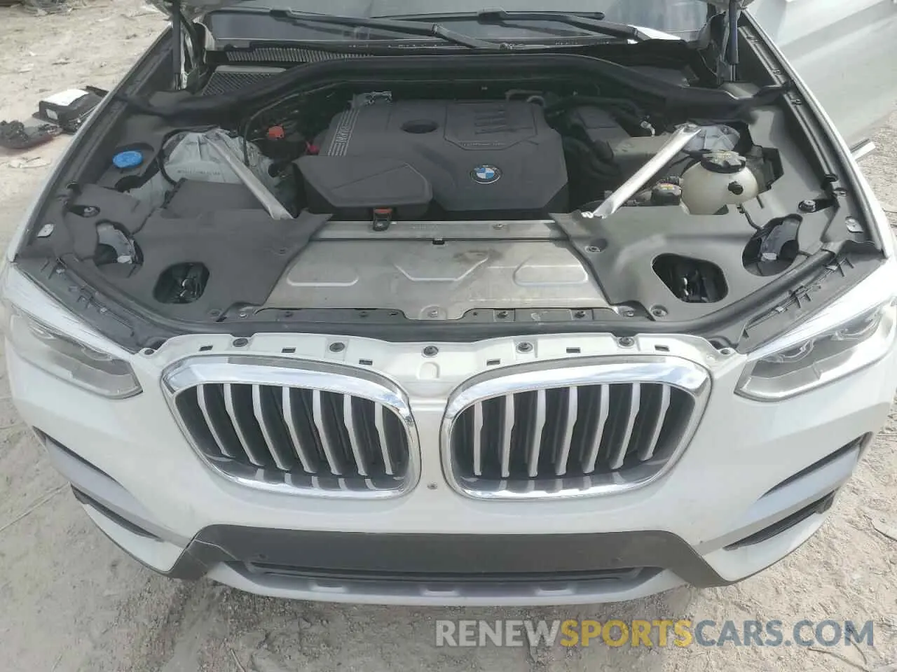 12 fotografías del automóvil dañado 5UXTY3C07M9E83248 BMW X3 2021