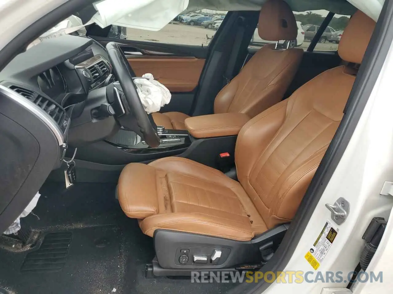 7 fotografías del automóvil dañado 5UXTY3C07M9F95824 BMW X3 2021