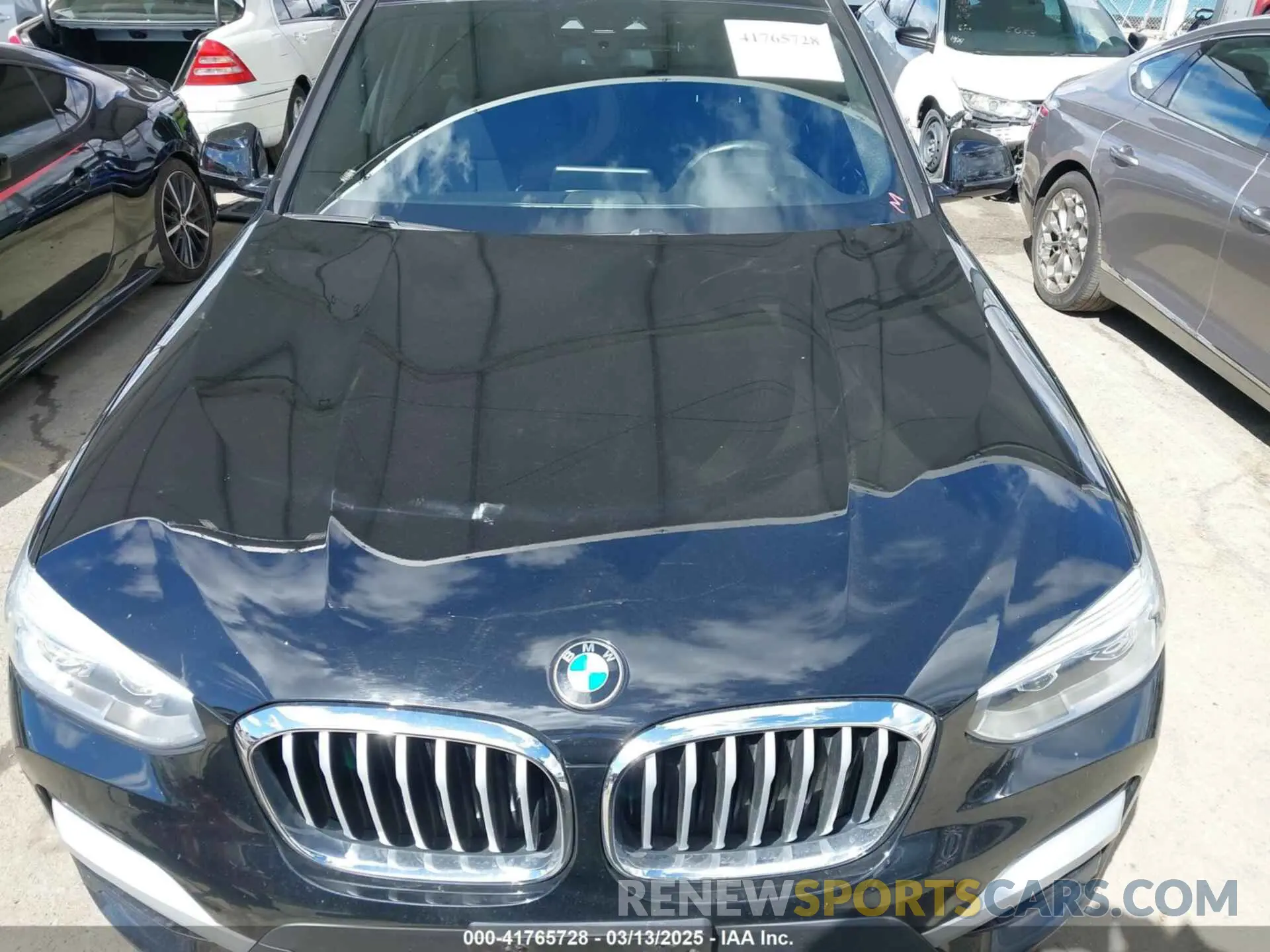 13 fotografías del automóvil dañado 5UXTY3C07M9G14775 BMW X3 2021