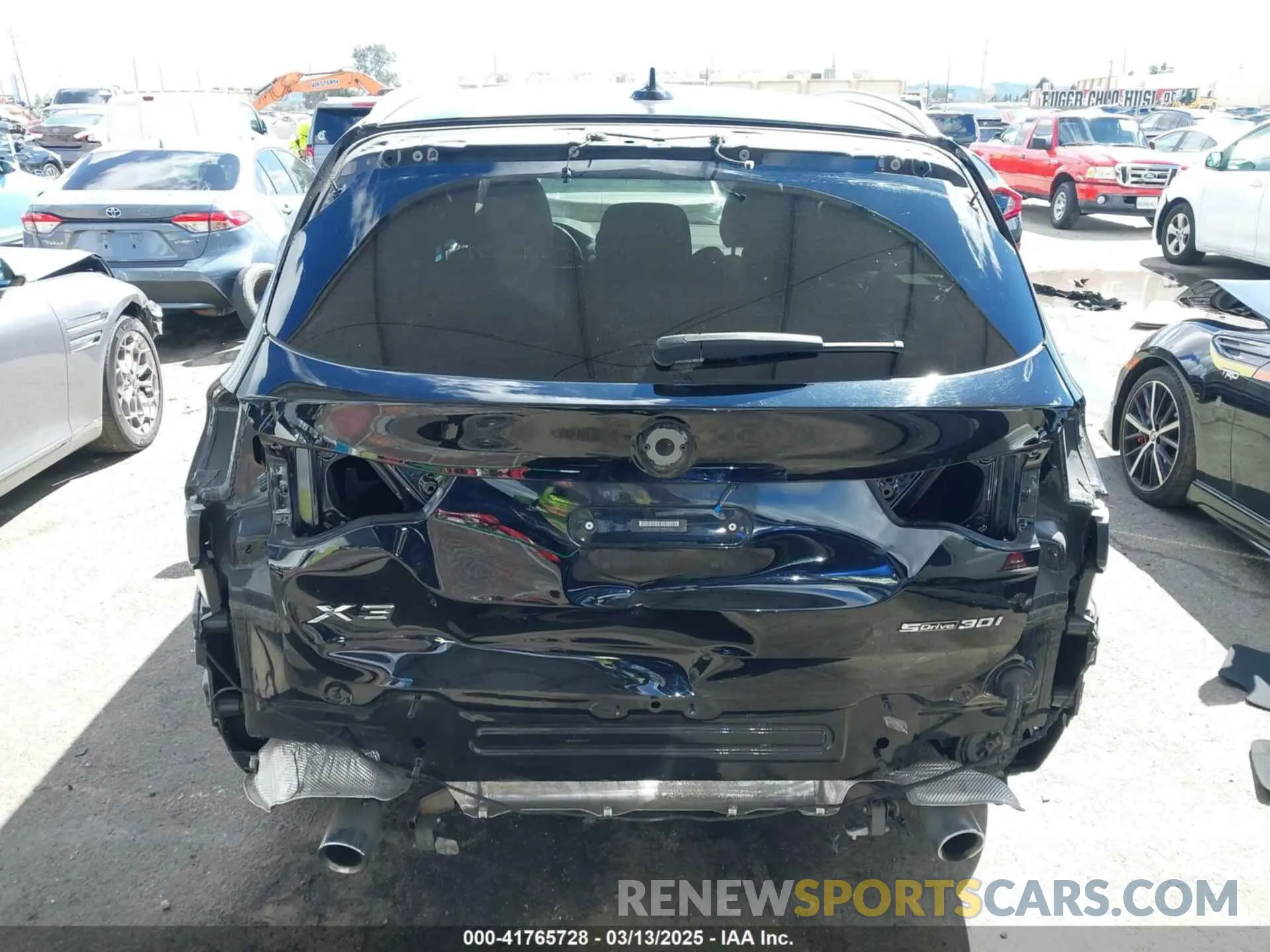 17 fotografías del automóvil dañado 5UXTY3C07M9G14775 BMW X3 2021