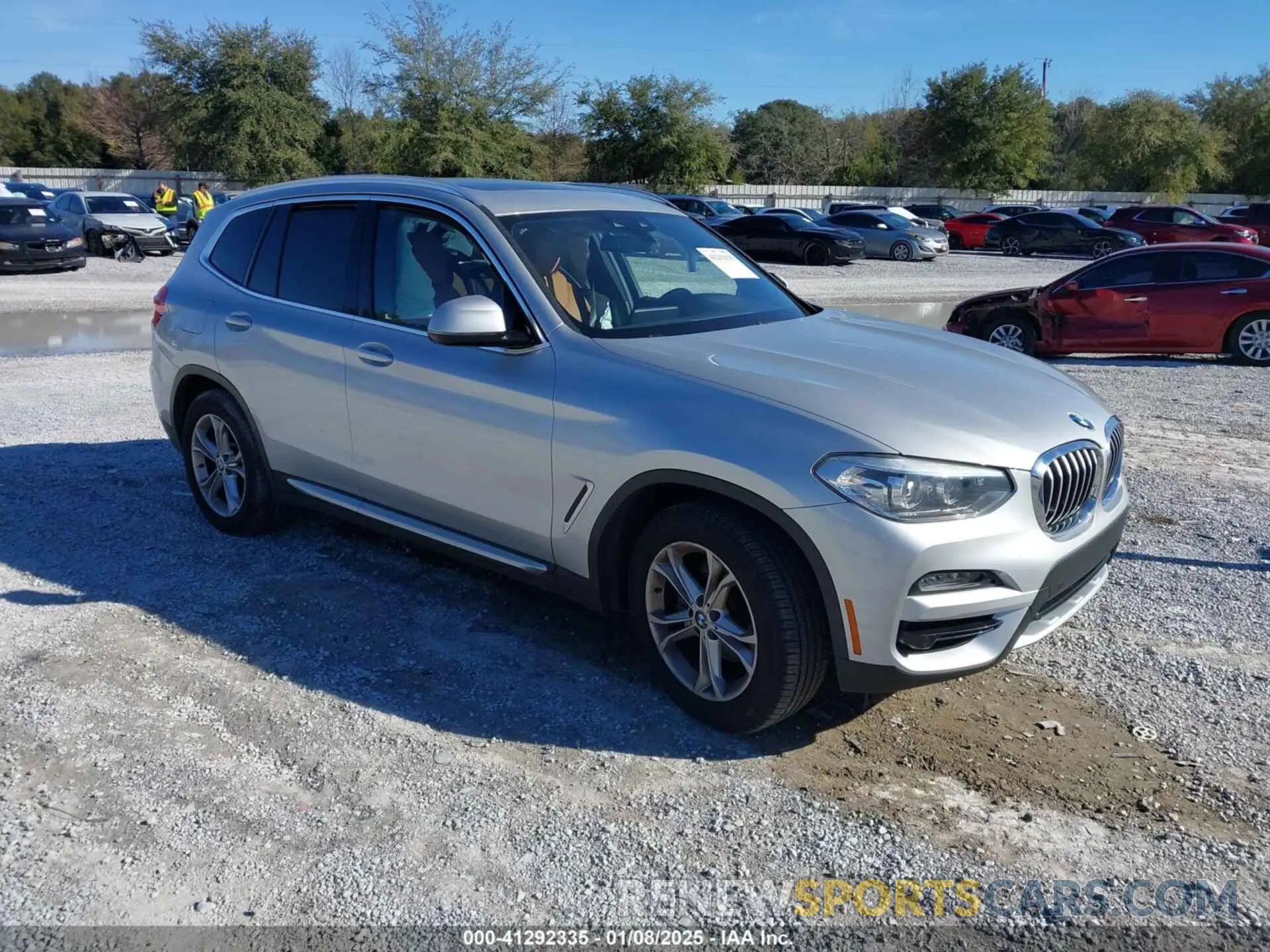 1 fotografías del automóvil dañado 5UXTY3C07M9H15086 BMW X3 2021