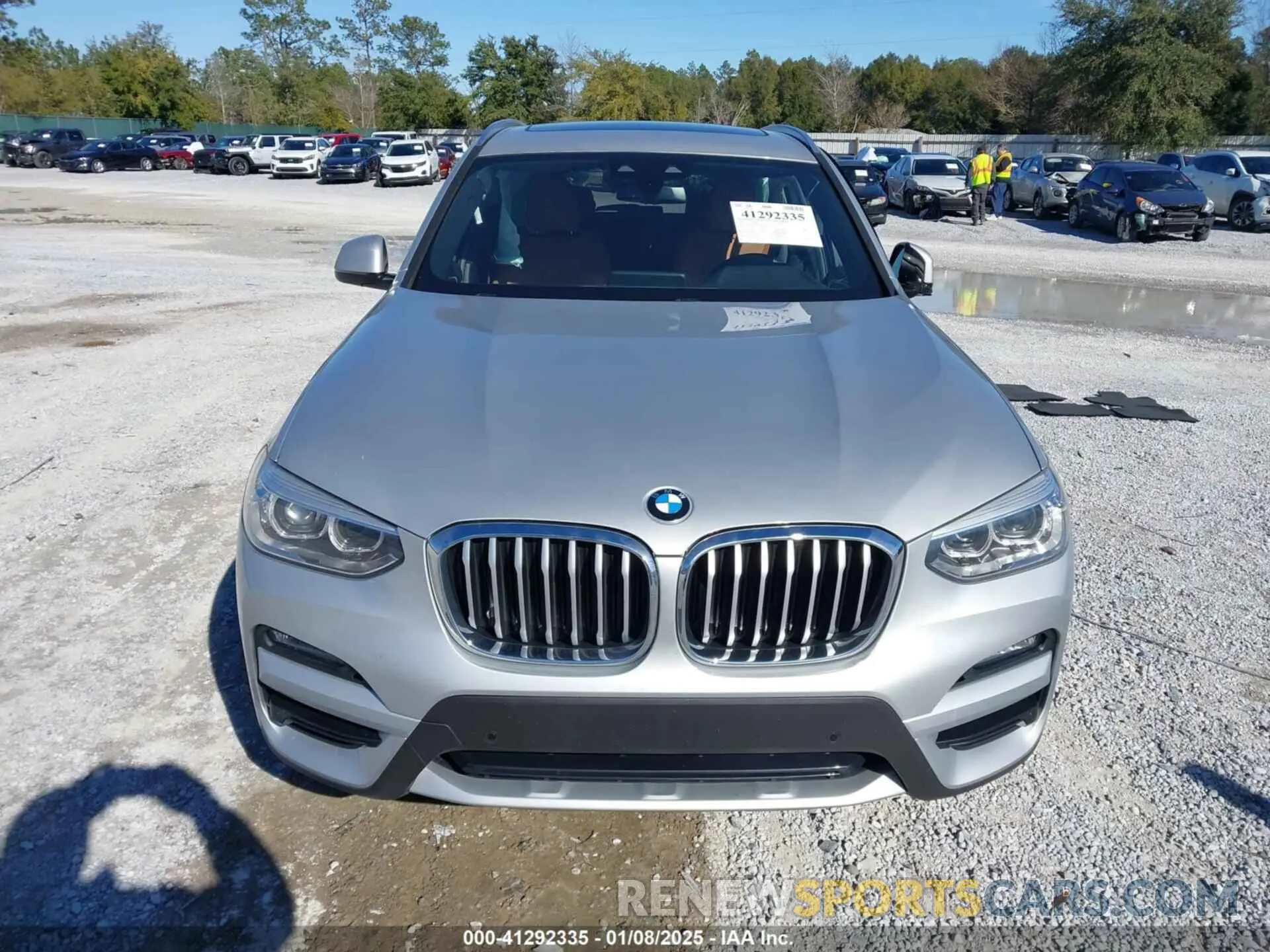 11 fotografías del automóvil dañado 5UXTY3C07M9H15086 BMW X3 2021