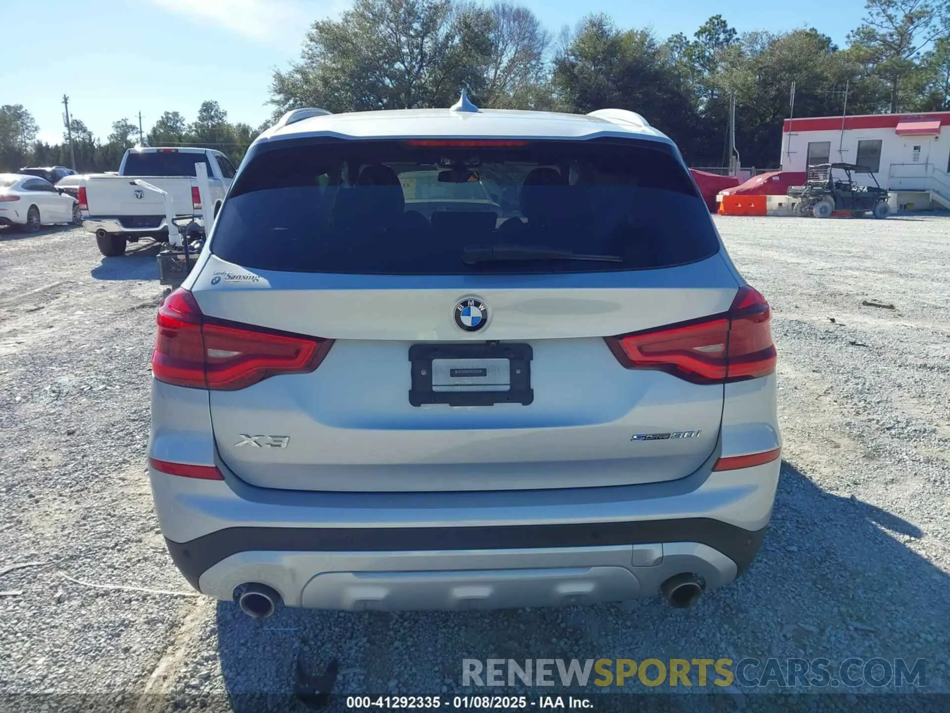 15 fotografías del automóvil dañado 5UXTY3C07M9H15086 BMW X3 2021