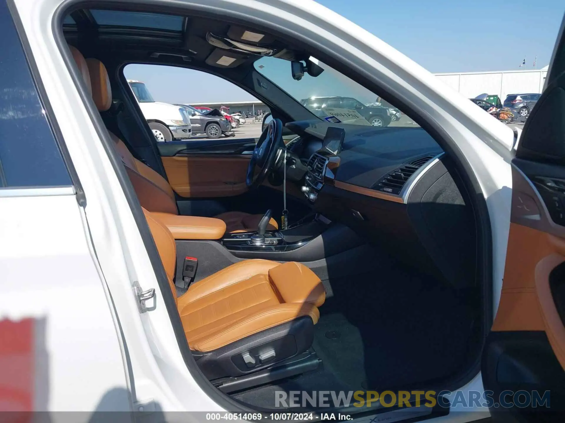 5 fotografías del automóvil dañado 5UXTY3C07M9H88586 BMW X3 2021
