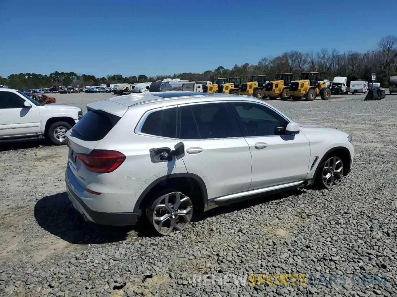 3 fotografías del automóvil dañado 5UXTY3C08M9D73308 BMW X3 2021